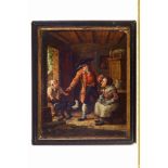 Unbekannter niederländischer Künstler, um 1820/30,  zwei