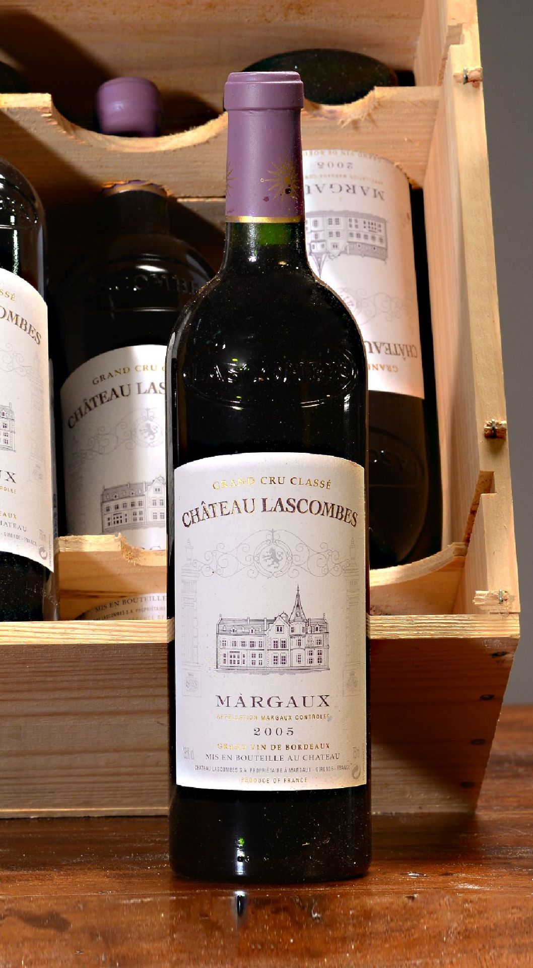 9 Flaschen 2005 Chateau Lascombes,  Margaux, grand cru - Bild 2 aus 2