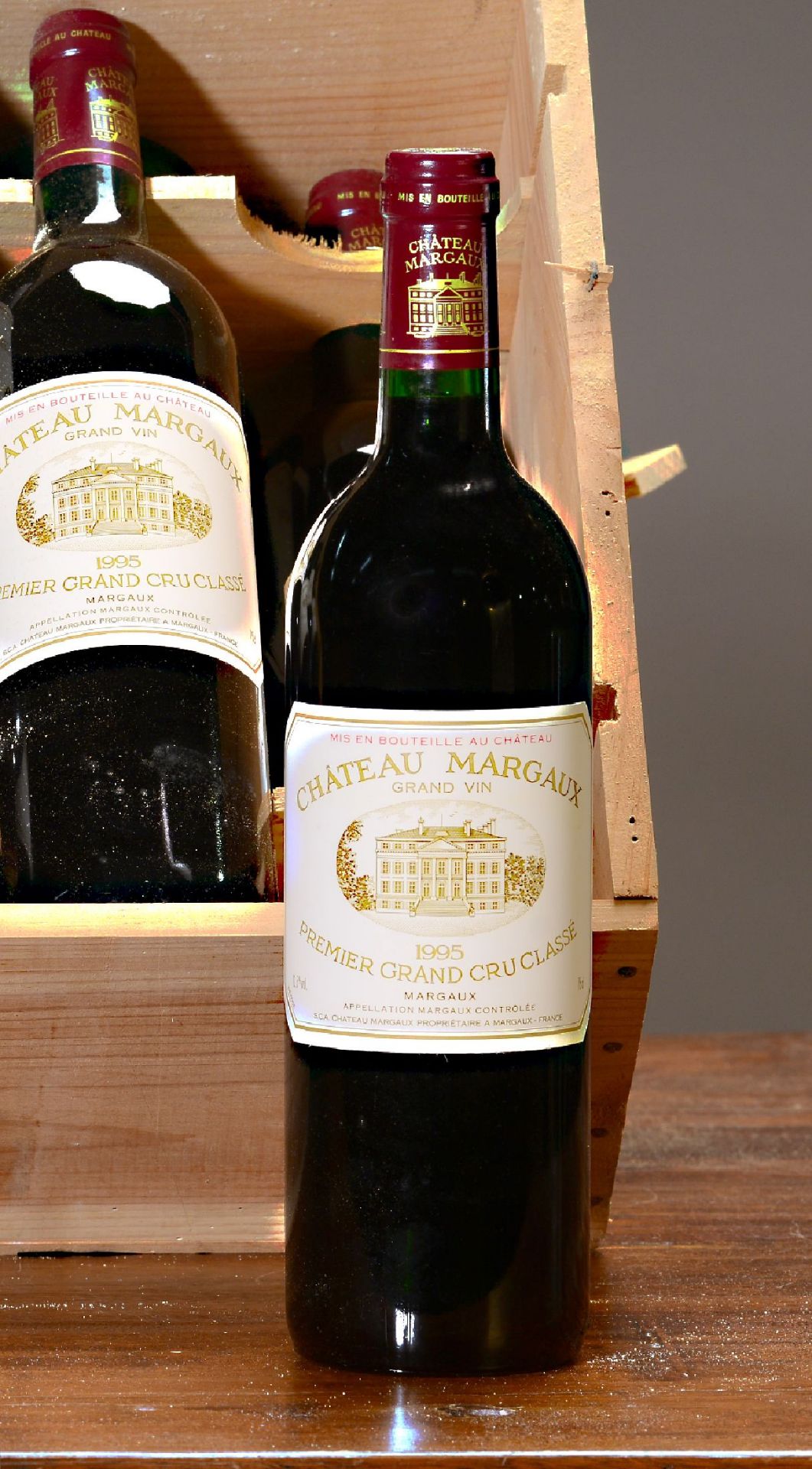 12 Flaschen 1995 Chateau Margaux,  premier grand cru, je - Bild 2 aus 2