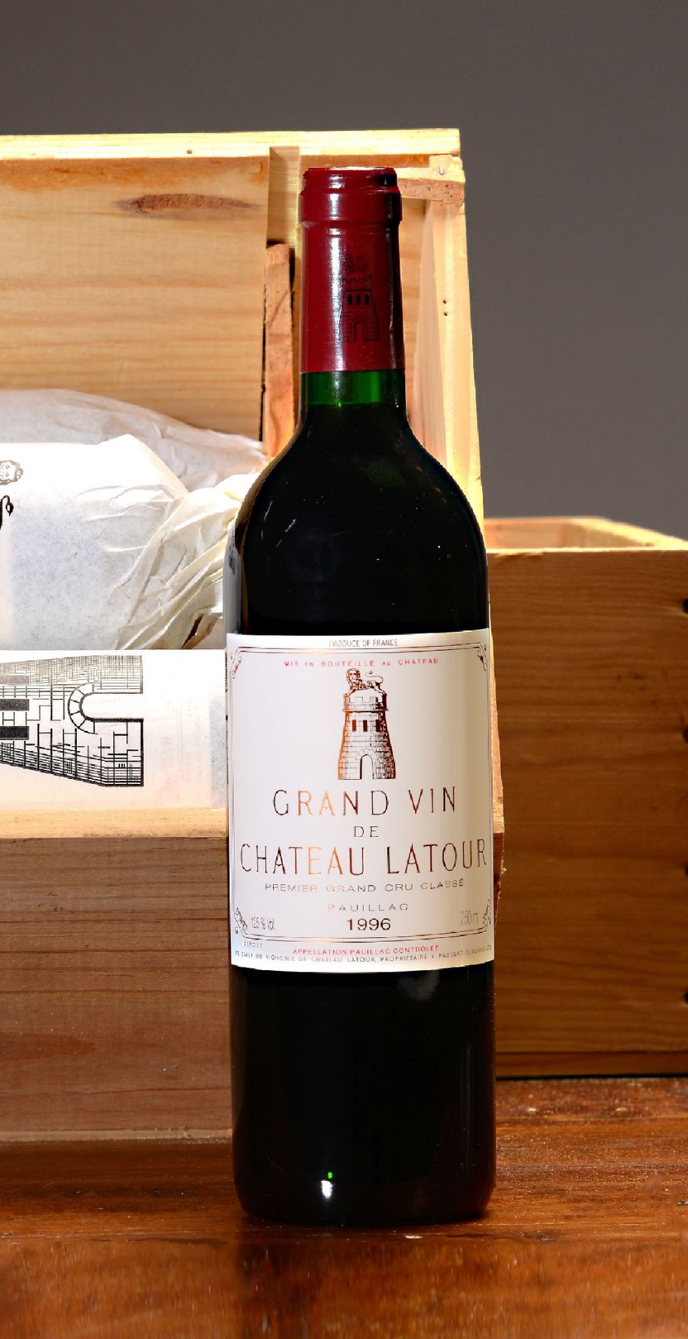 6 Flaschen 1996 Chateau Latour,  Paulliac, Premier grand - Bild 2 aus 2