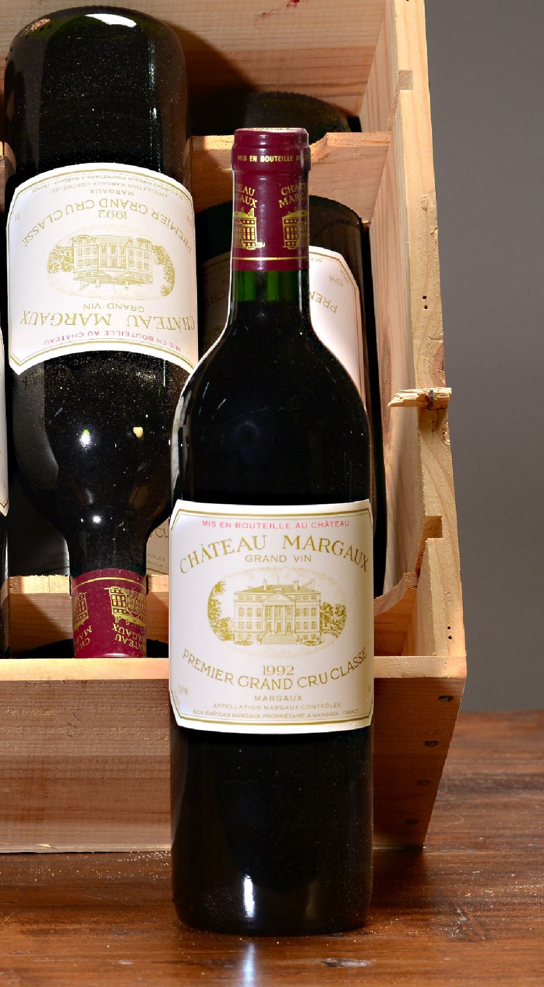 12 Flaschen 1992 Chateau Margaux,  premier grand cru, je - Bild 2 aus 2
