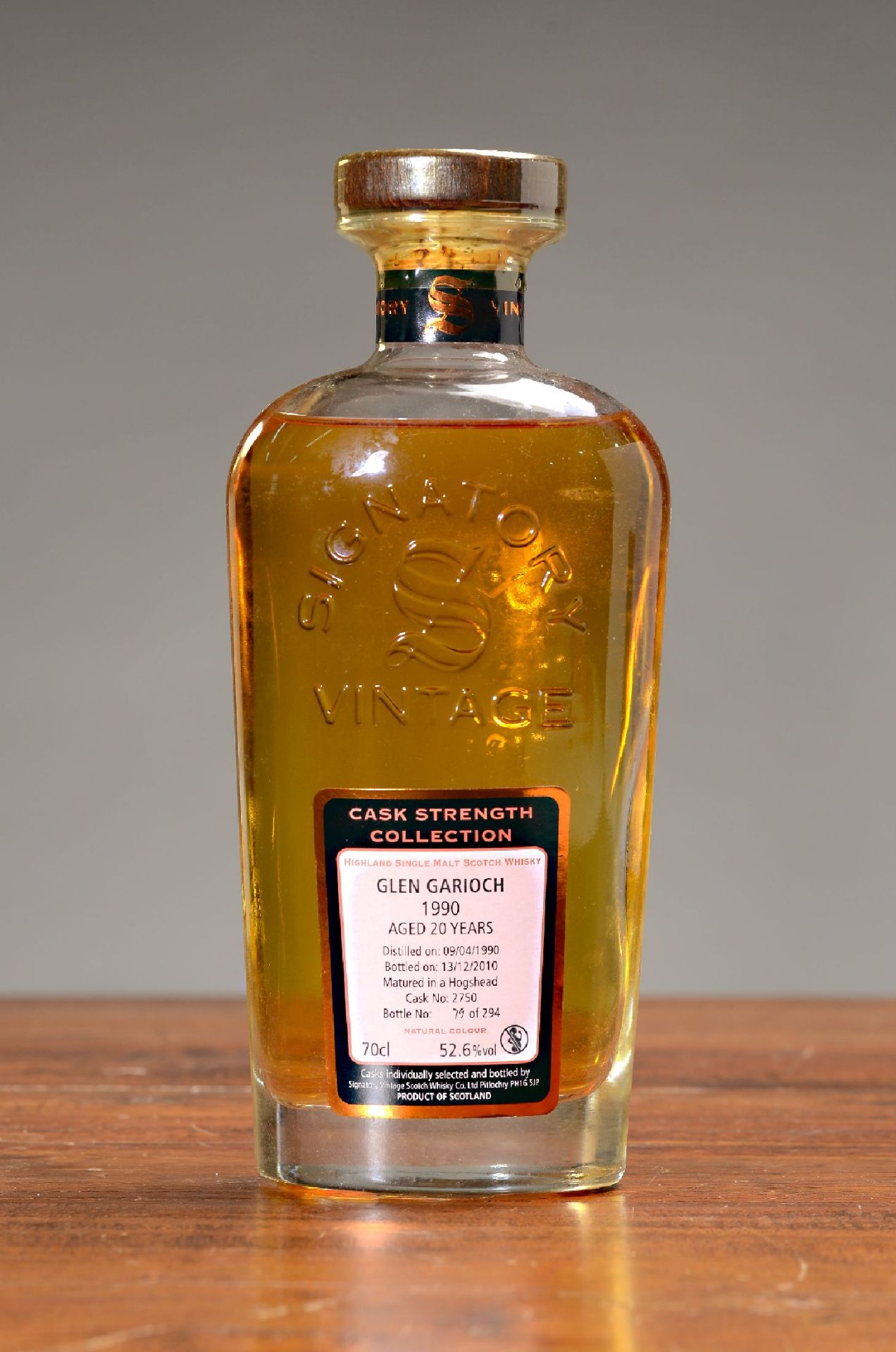 1 Flasche Glen Garioch 1990, Highland Single Malt Whisky,