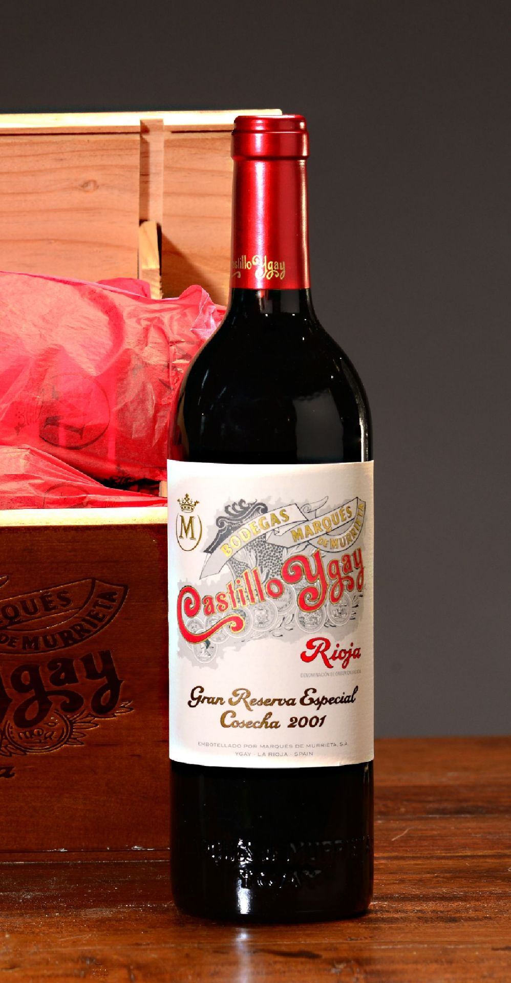 6 Flaschen 2001 Castillo Ygay im orig. Karton ,  Rioja, je - Bild 2 aus 2