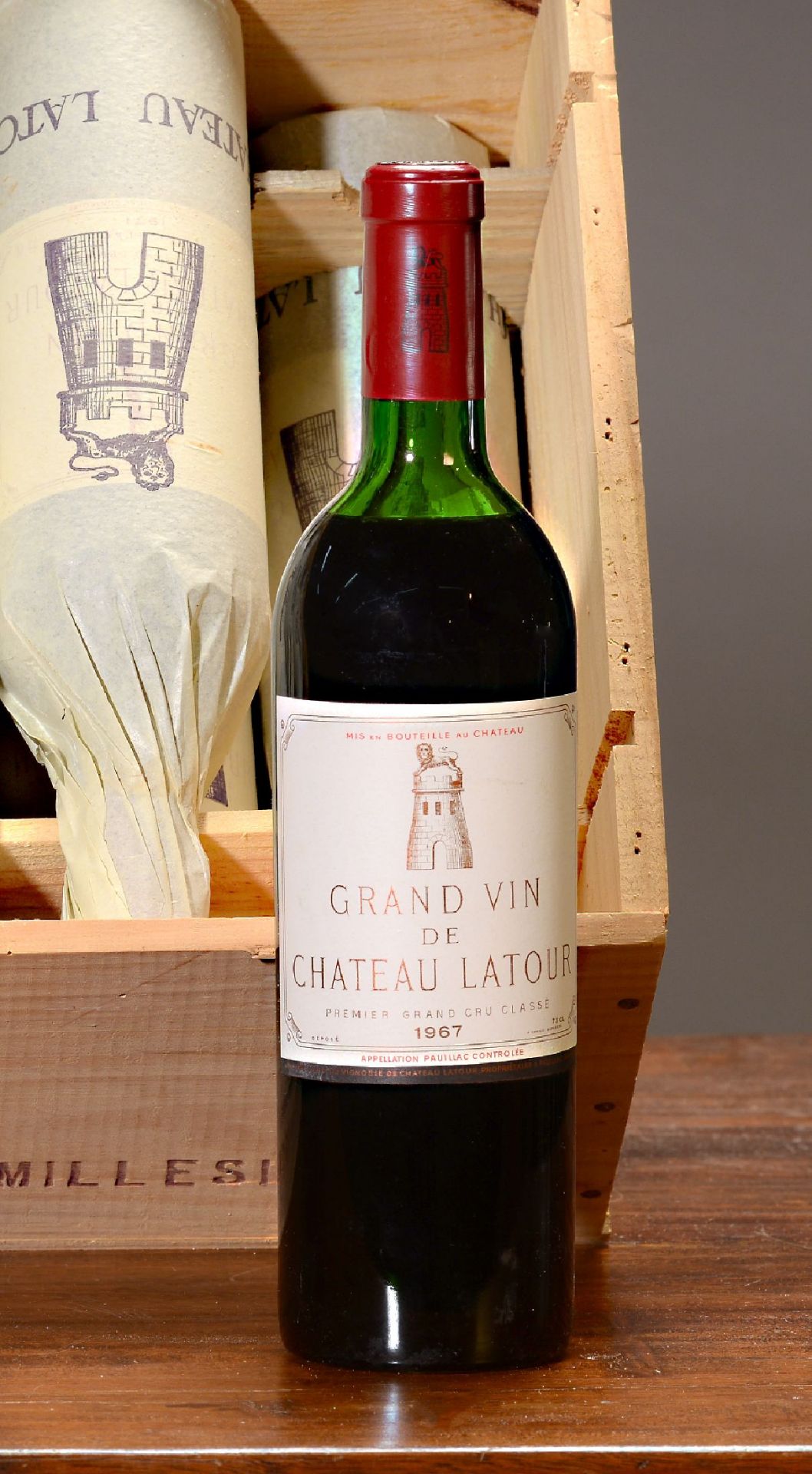 12 Flaschen Chateau Latour Millesime,  Paulliac, premier - Bild 2 aus 2