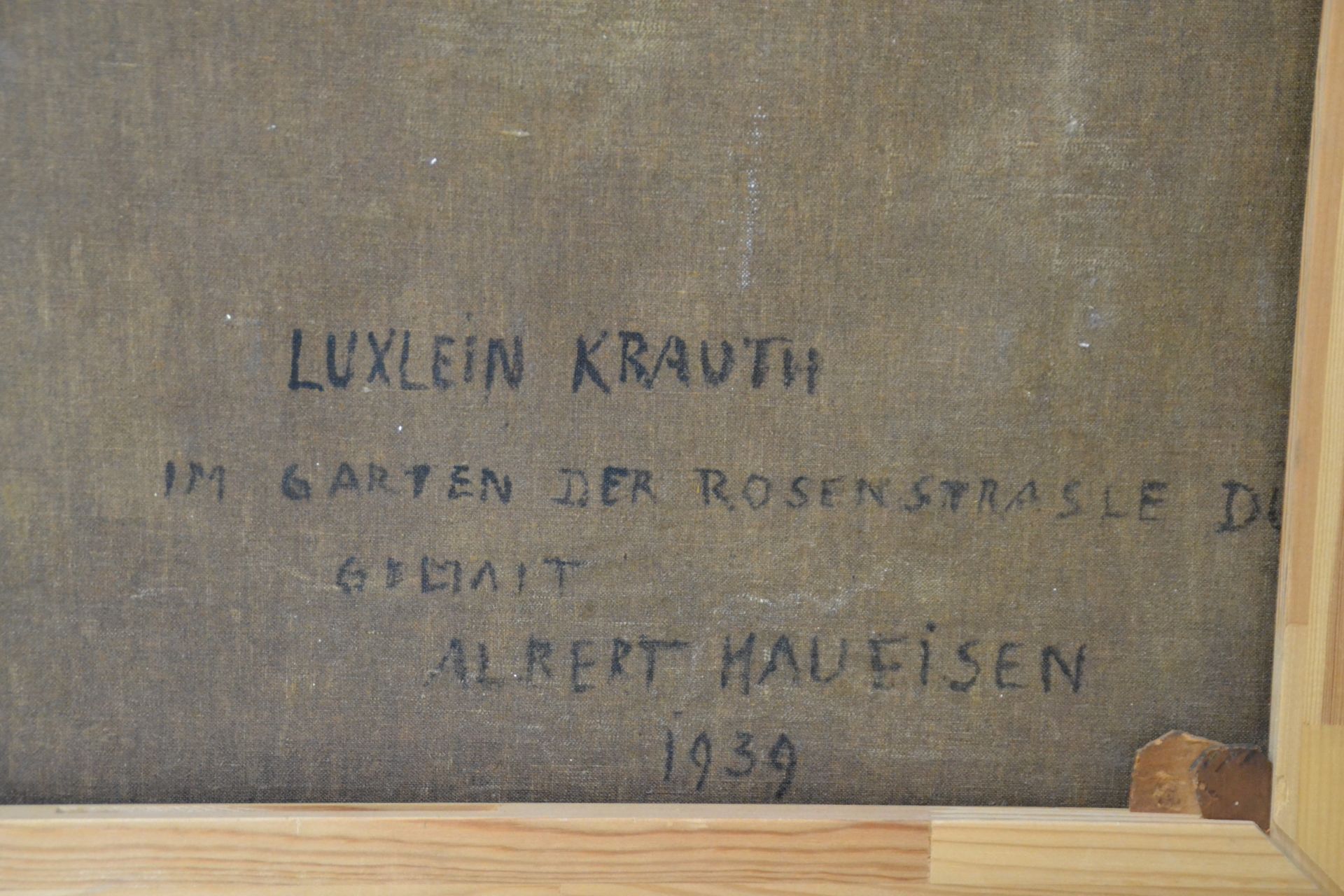 Albert Haueisen, 1872 Stuttgart-1954 Kandel, Porträt der - Image 6 of 6