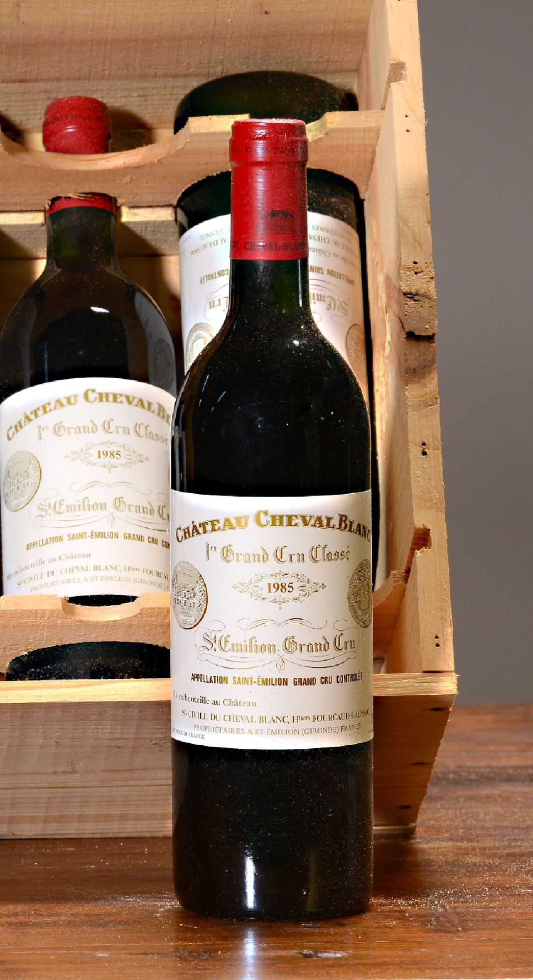 7 Flaschen 1985 Chateau Cheval Blanc, St. Emilion, grand - Image 2 of 2