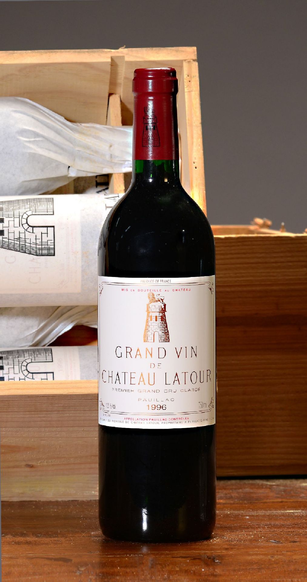 6 Flaschen 1996 Chateau Latour, Paulliac, premier grand - Image 2 of 2