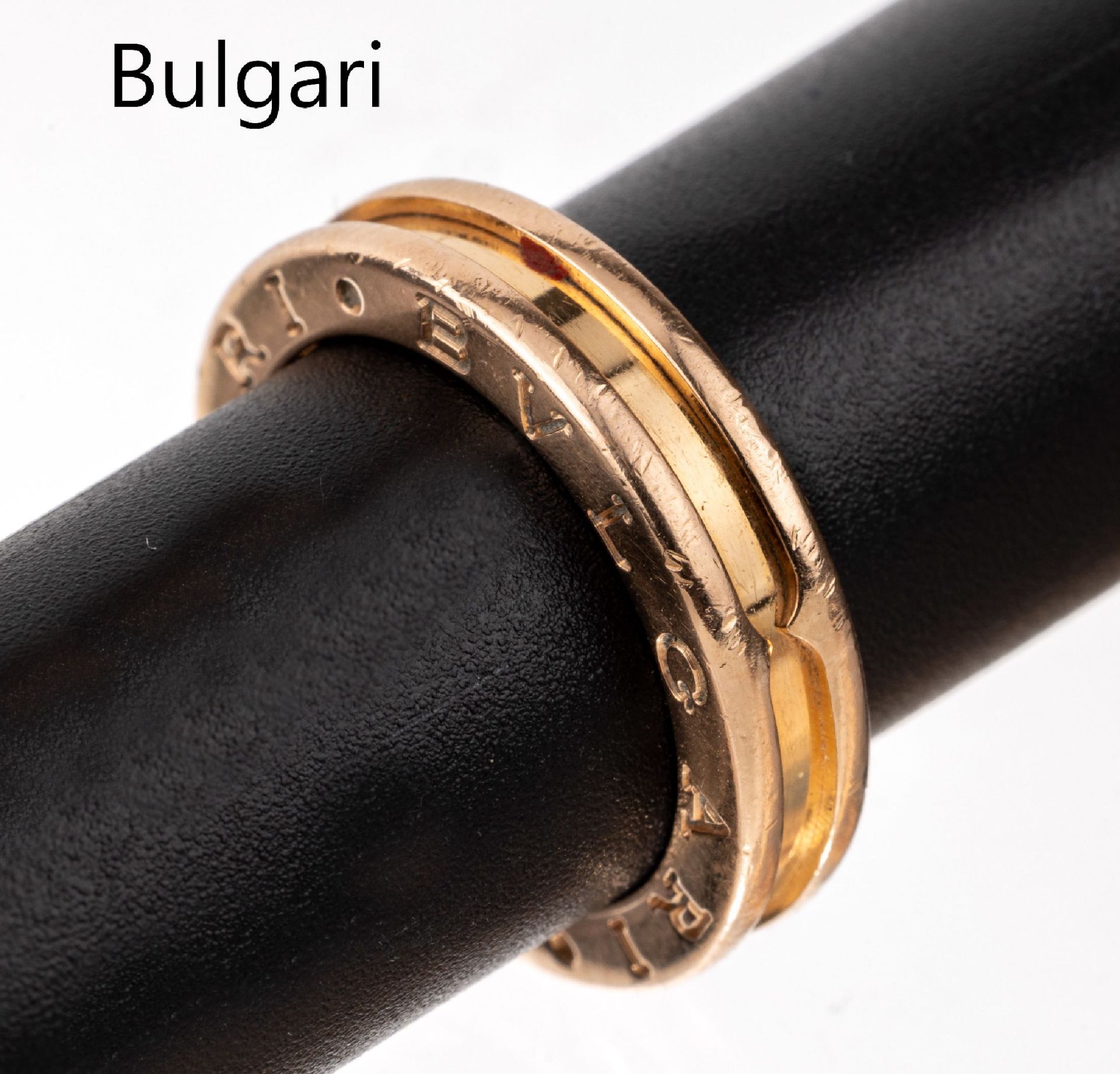 18 kt Gold BULGARI Ring, RG 585/000, B-ZeroSerie, RW 52,