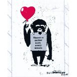 The Real Not Banksy Front, 'True Love fake art Suckers',