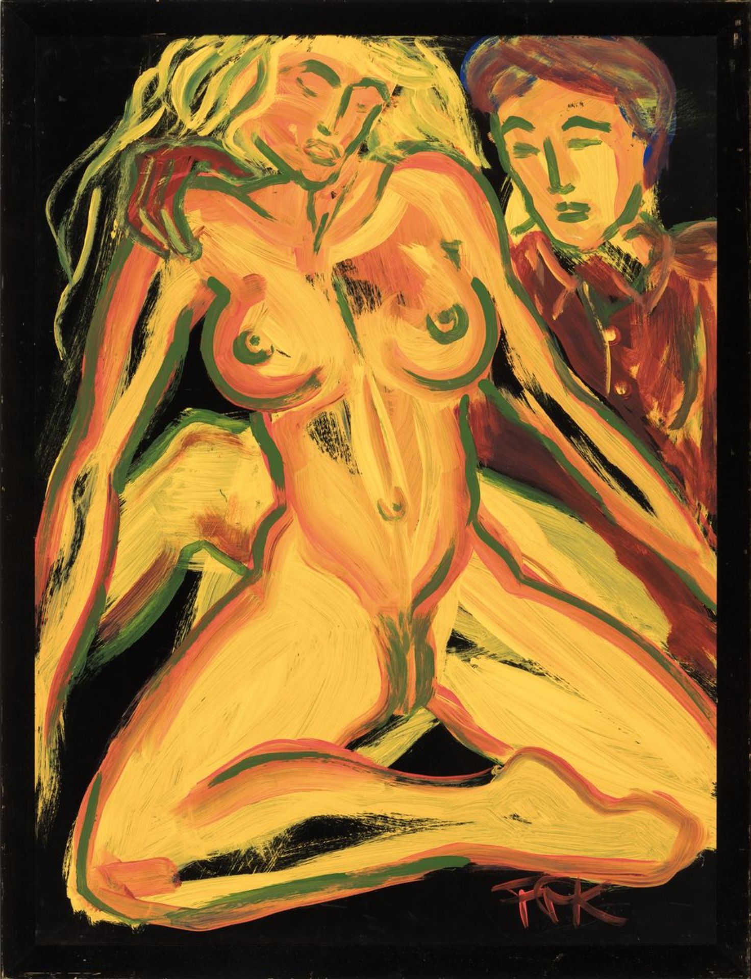 Felix Samuel Pfefferkorn, 1945 Berlin-1980, Desire, Acryl - Bild 3 aus 3