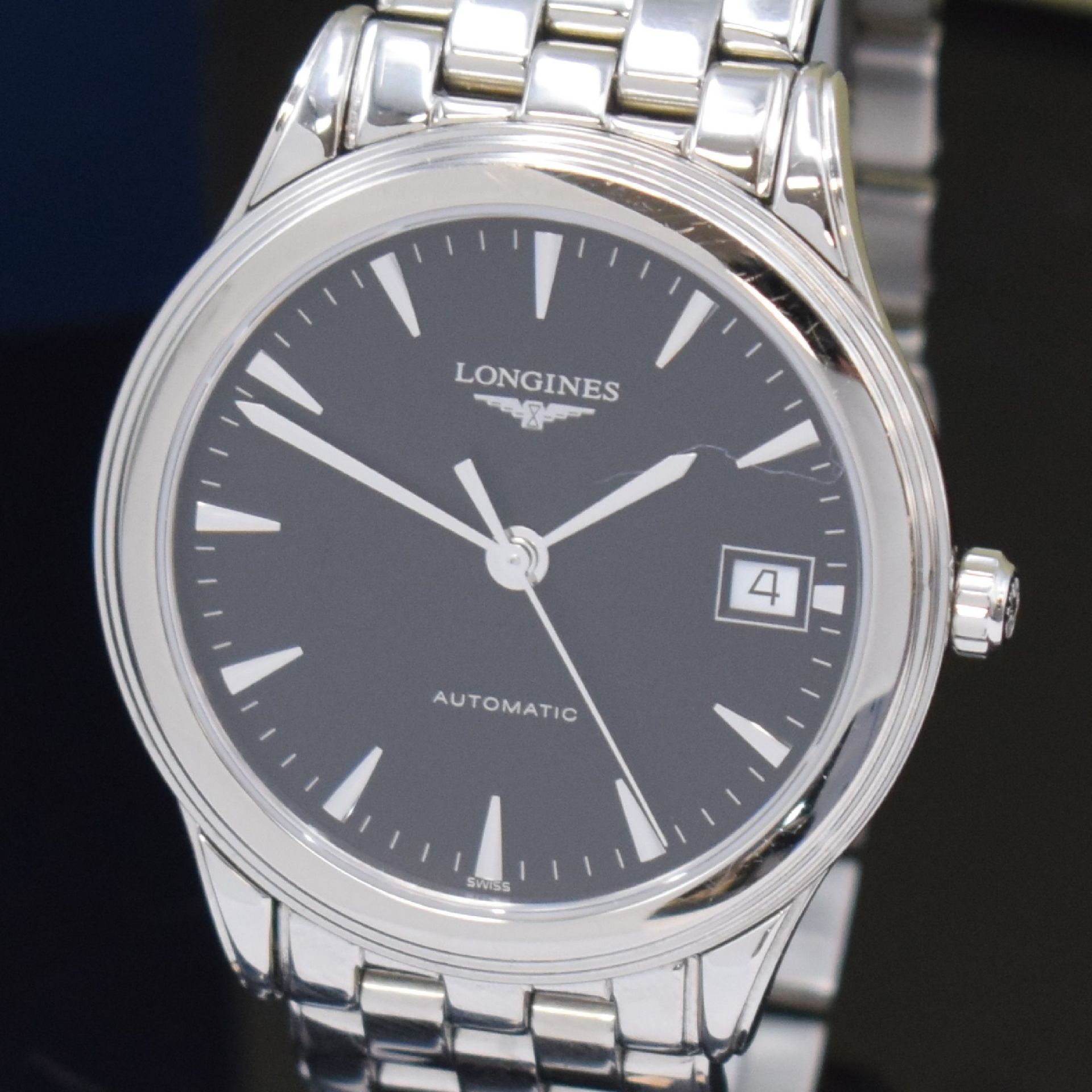 LONGINES Flagship Herrenarmbanduhr in Stahl Referenz - Image 2 of 4