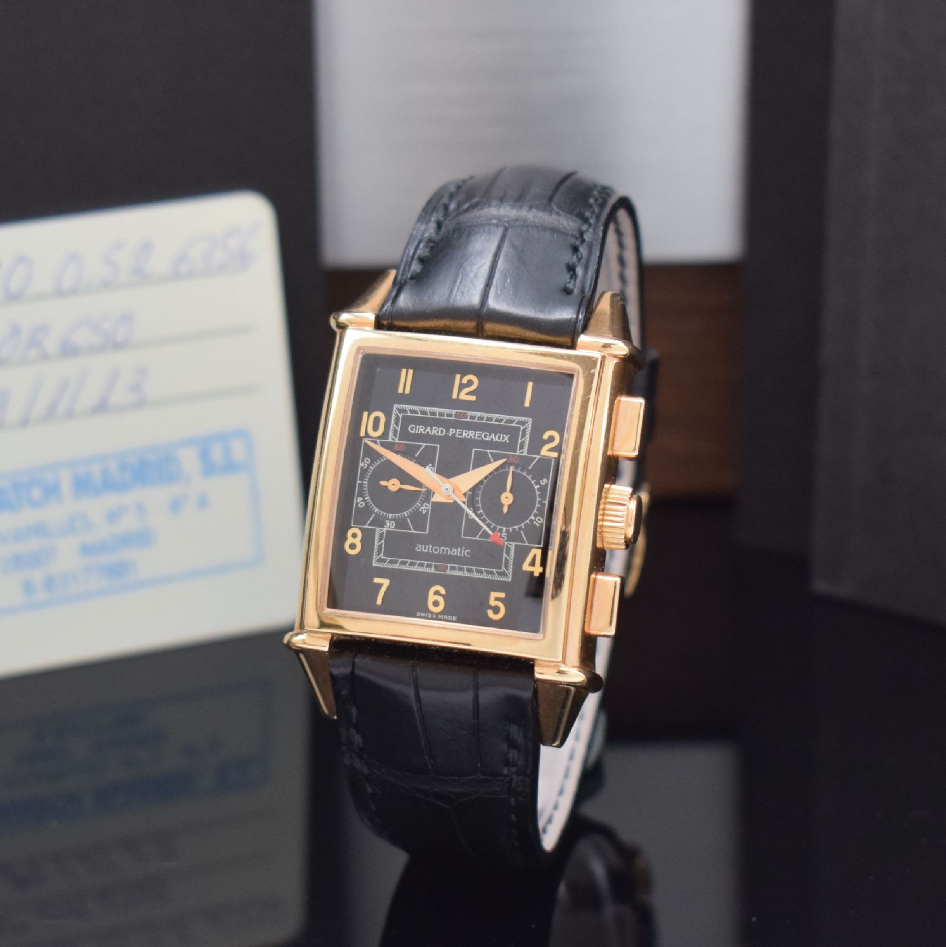 GIRARD PERREGAUX Armbandchronograph Vintage 1945 Referenz