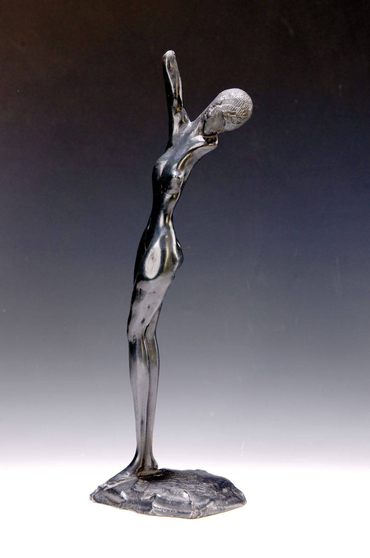 Ernst Fuchs, 1930-2015 Wien, Bronzeplastik, 'Daphne', - Bild 2 aus 2