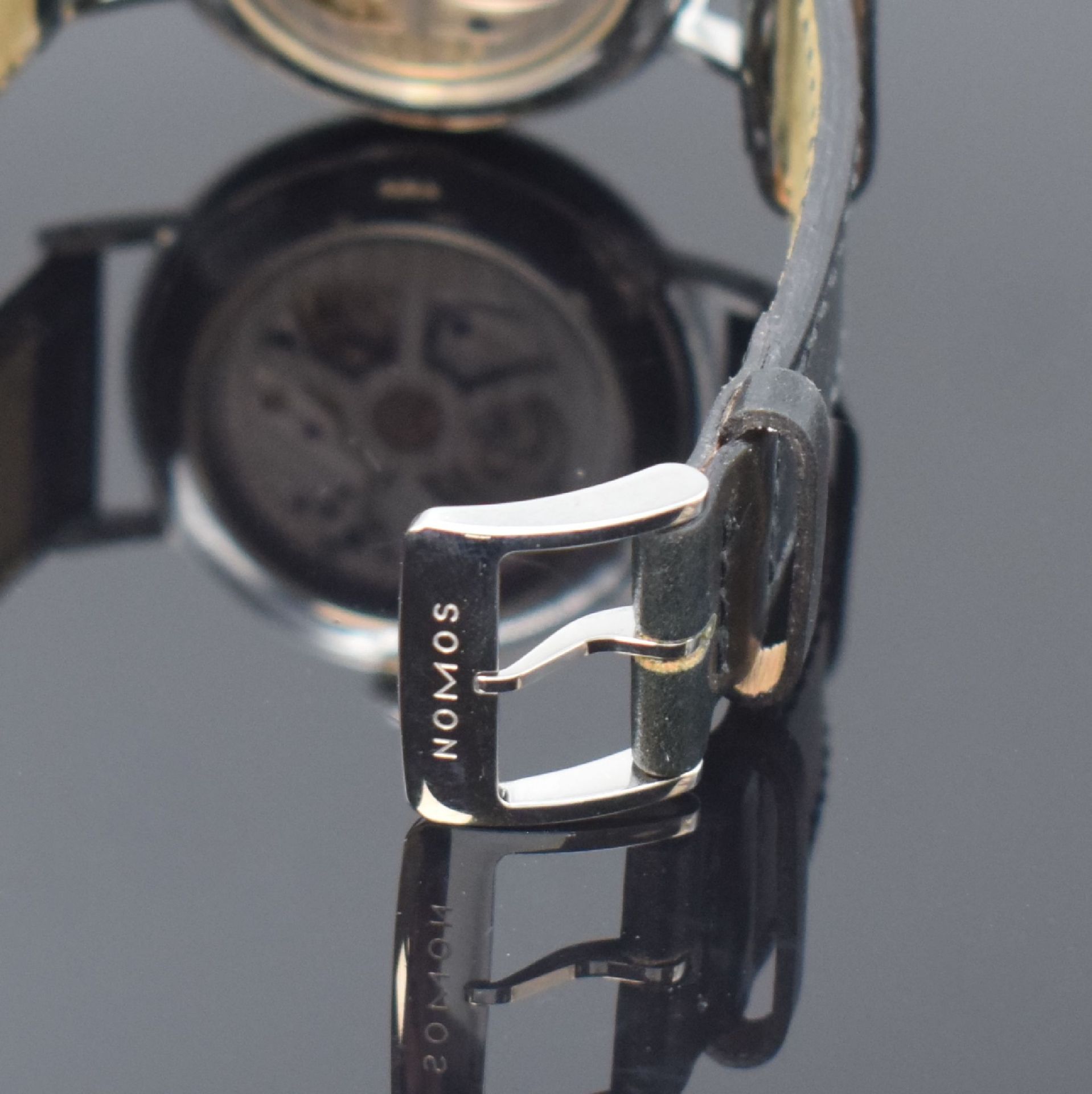 NOMOS Glashütte Herrenarmbanduhr Modell Ludwig, - Image 3 of 7