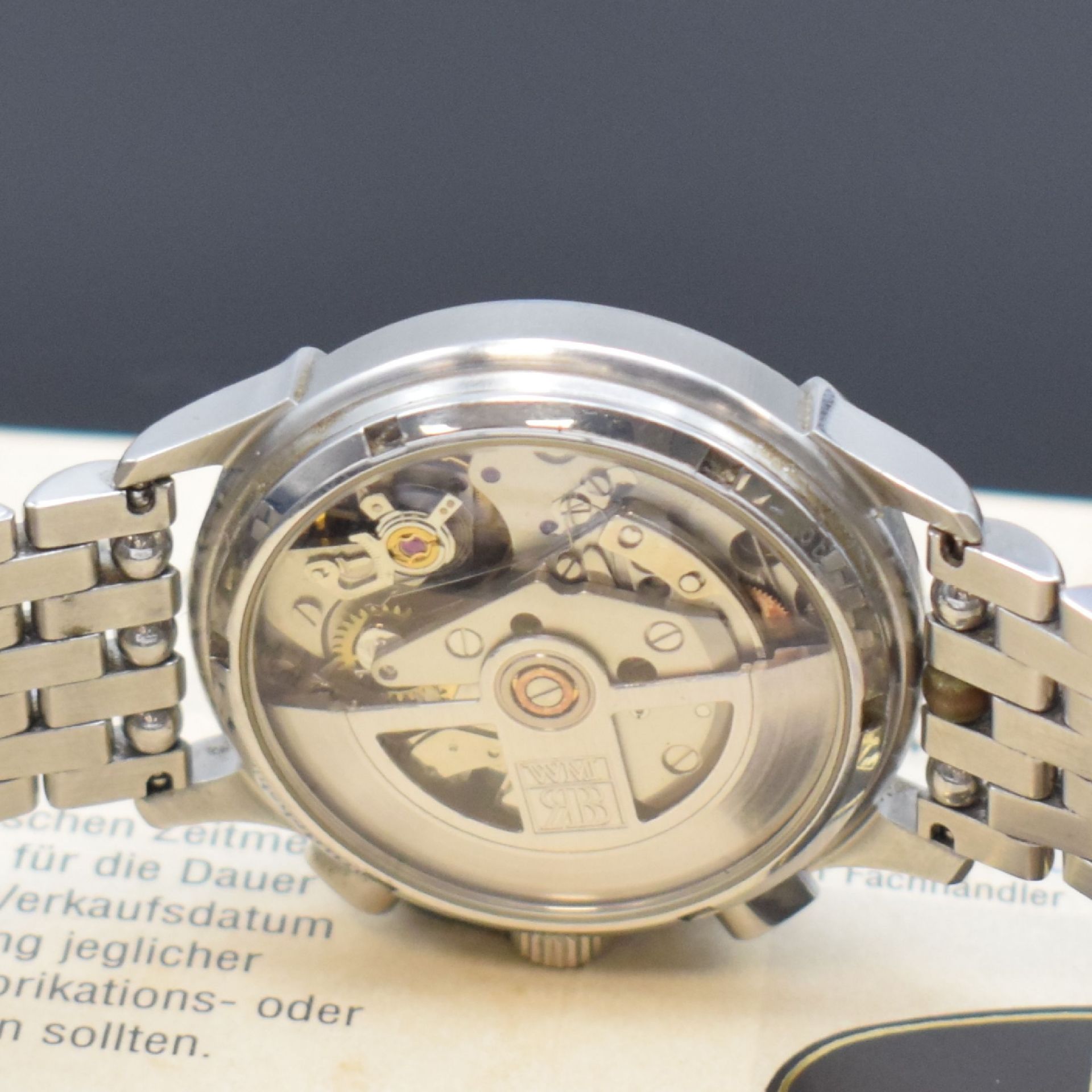 RAINER BRAND Armbandchronograph Modell Axiom, Automatik, - Image 6 of 6