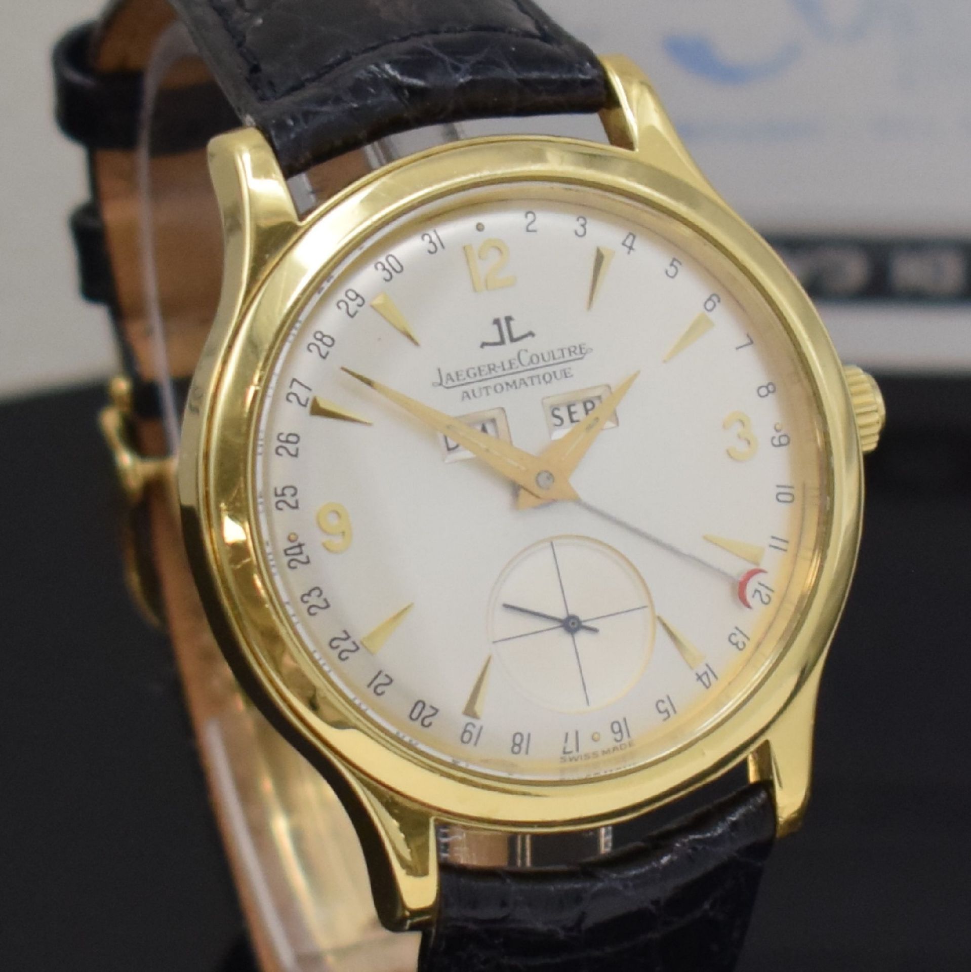 Jaeger-LeCoultre Herrenarmbanduhr Master Control in GG - Image 6 of 8