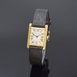 CARTIER Tank Damenarmbanduhr in GG 750/000, Schweiz um