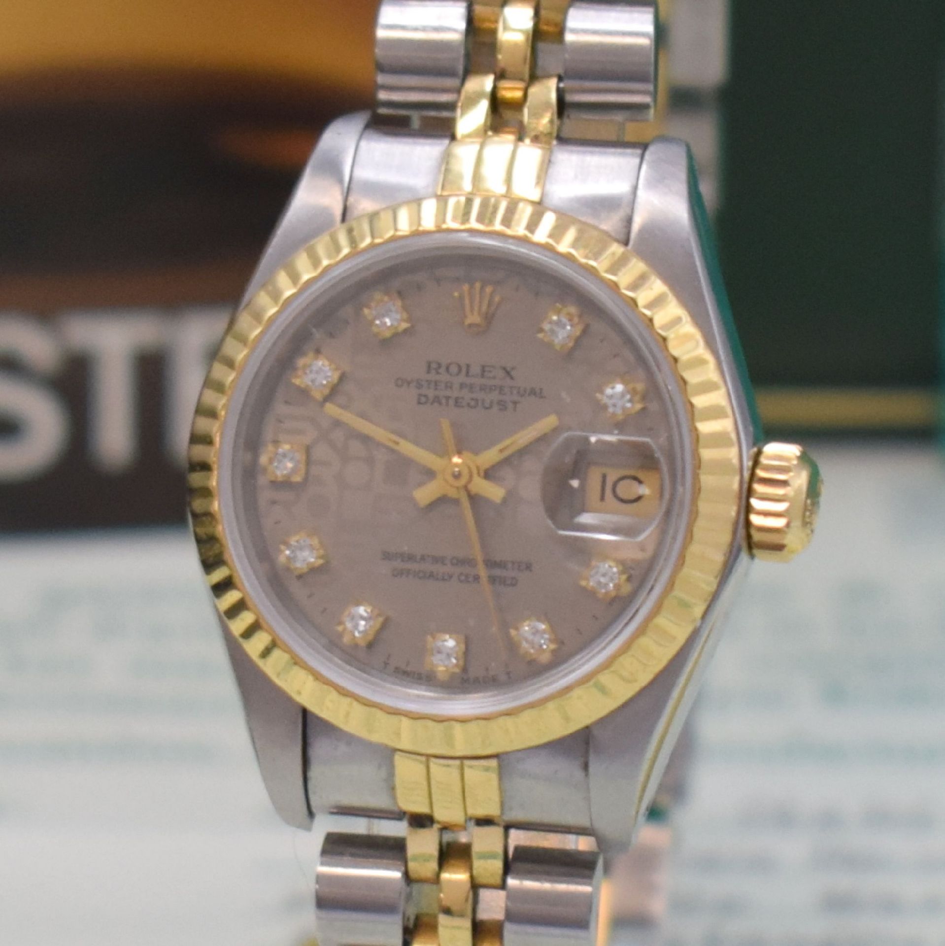 ROLEX Damenarmbanduhr Oyster Perpetual Datejust Referenz - Bild 2 aus 6