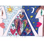 James Rizzi, 1950-2011 New York, Love is in the air,