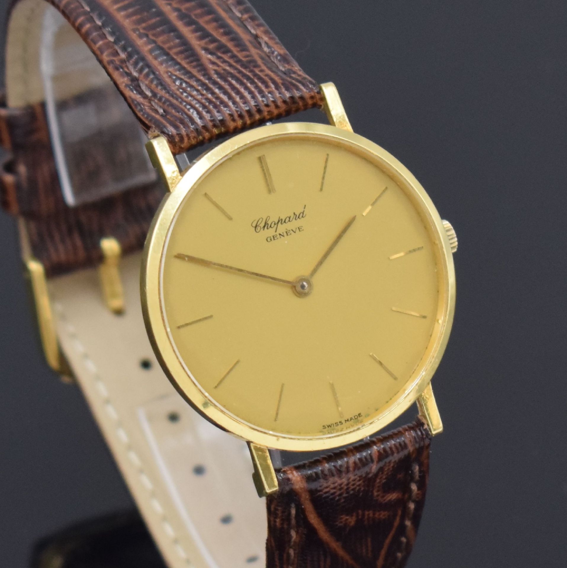 CHOPARD Armbanduhr in GG 750/000 Referenz 1013, Schweiz - Bild 4 aus 5