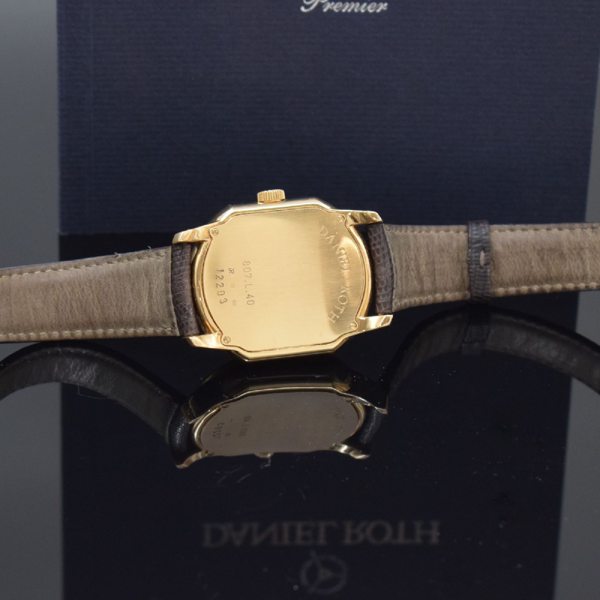 DANIEL ROTH Herrenarmbanduhr Premier Retrograde in RG - Image 5 of 6