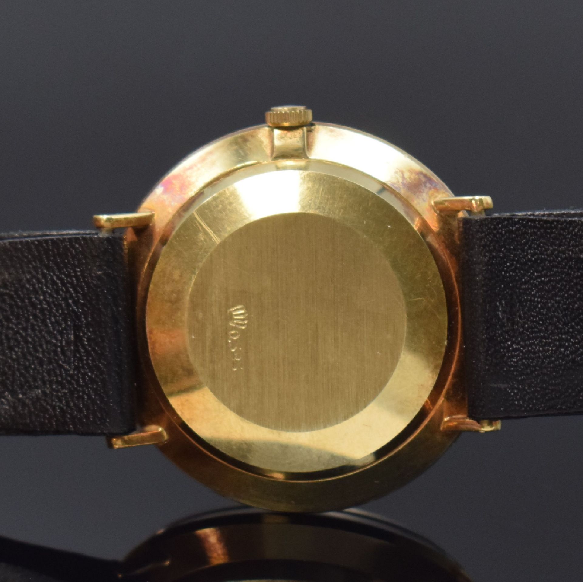 PROVITA Herrenarmbanduhr in GG 585/000, Schweiz 1960er - Image 4 of 6