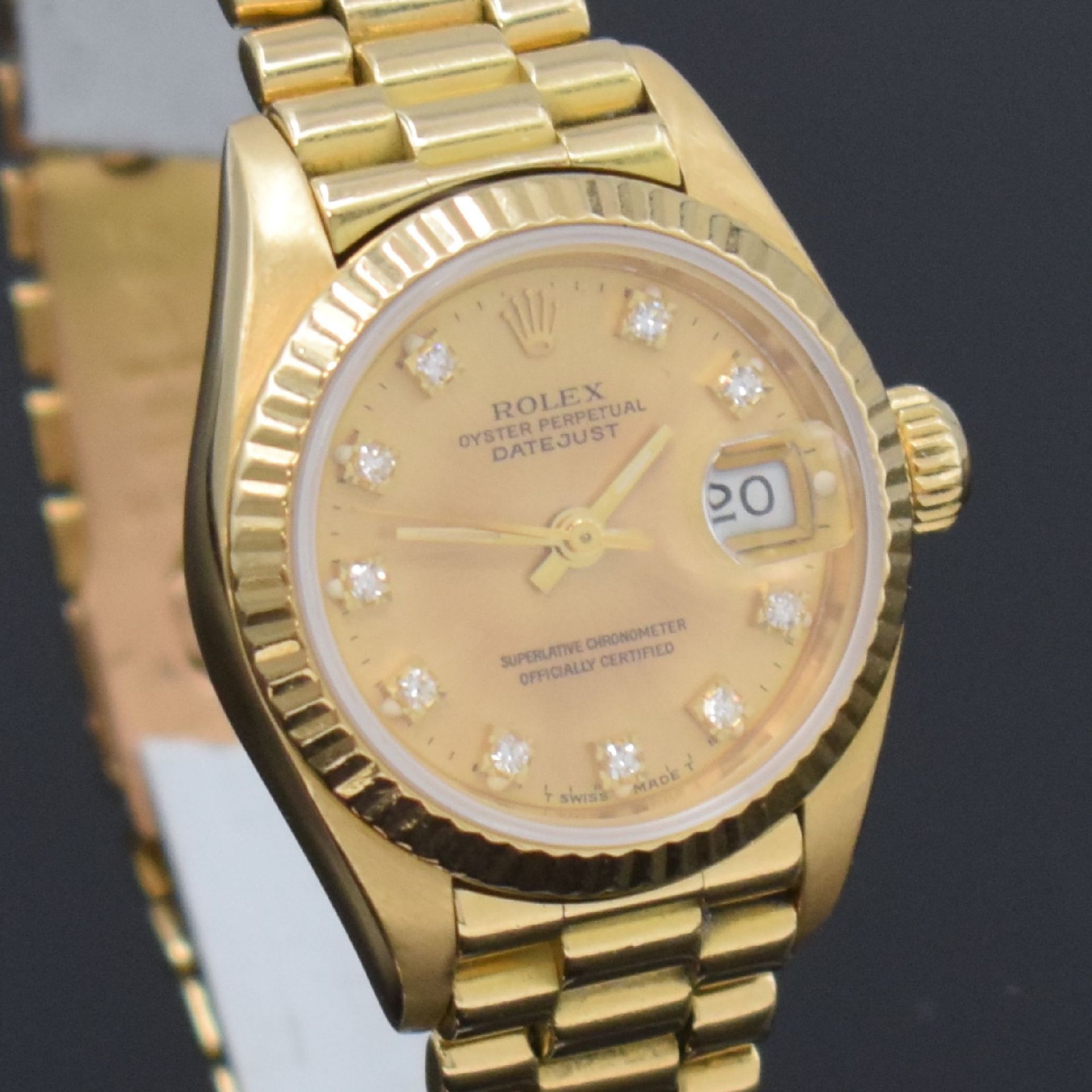 ROLEX Damenarmbanduhr Oyster Perpetual Datejust Referenz - Image 4 of 5