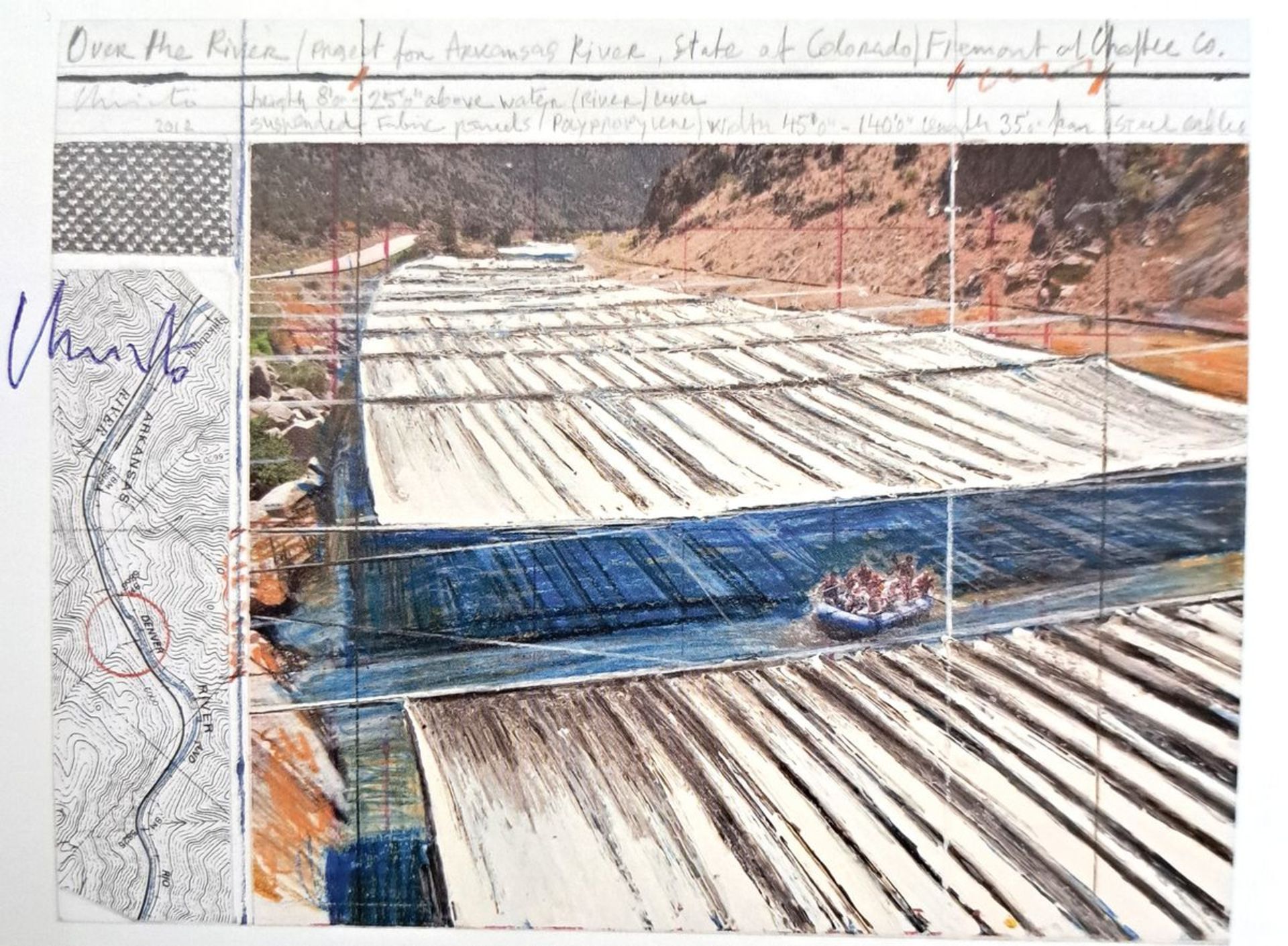 Christo, Konvolut aus 3 Offsets aus verschiedenen - Bild 3 aus 4
