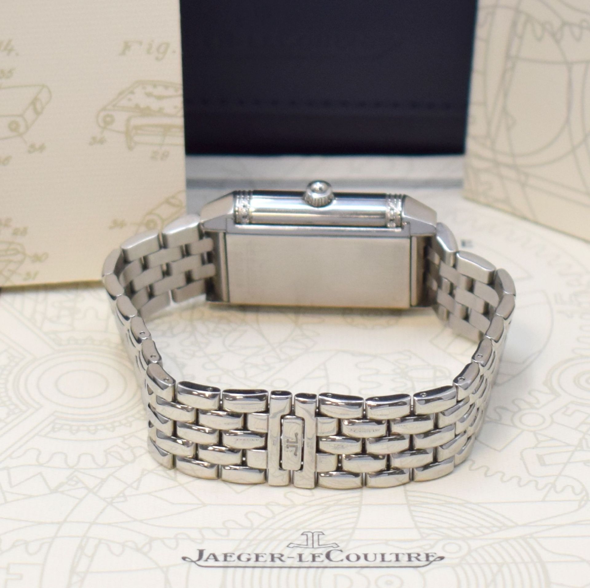 Jaeger-LeCoultre Damenarmbanduhr Reverso Duetto Referenz - Bild 4 aus 7