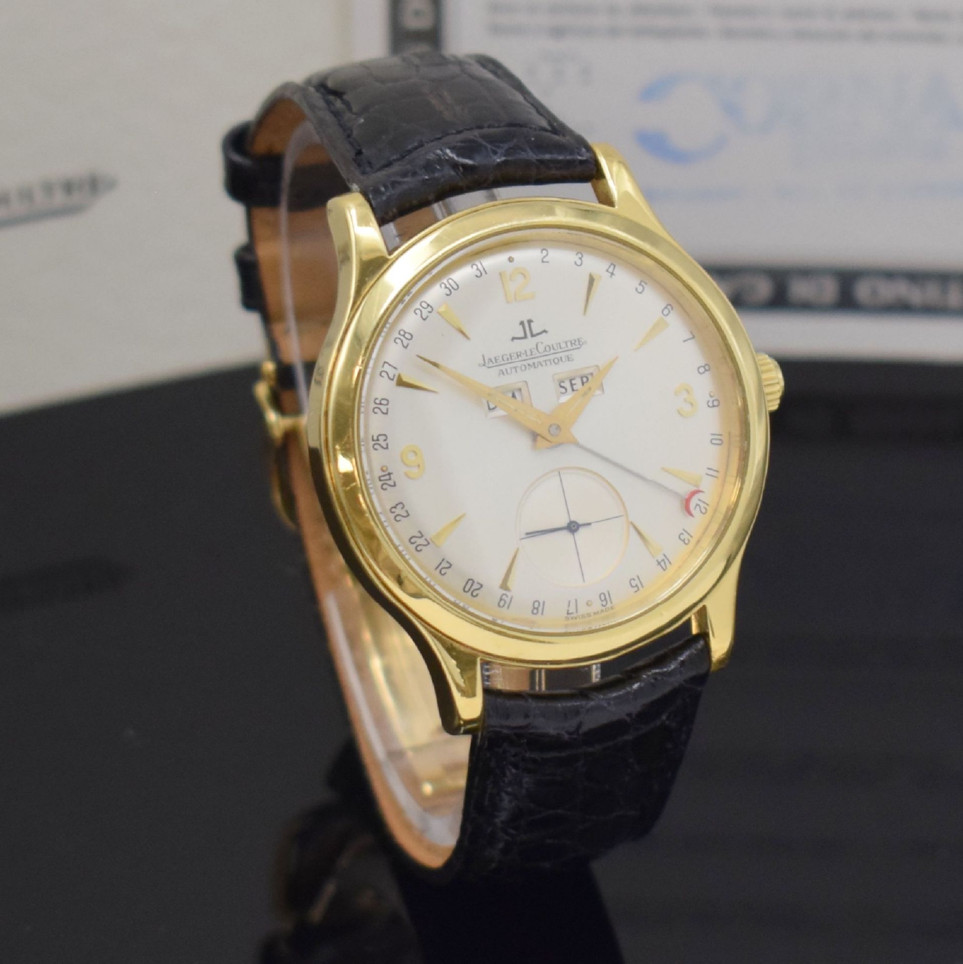 Jaeger-LeCoultre Herrenarmbanduhr Master Control in GG - Bild 5 aus 8