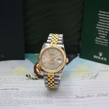 ROLEX Herrenarmbanduhr Oyster Perpetual Datejust Referenz