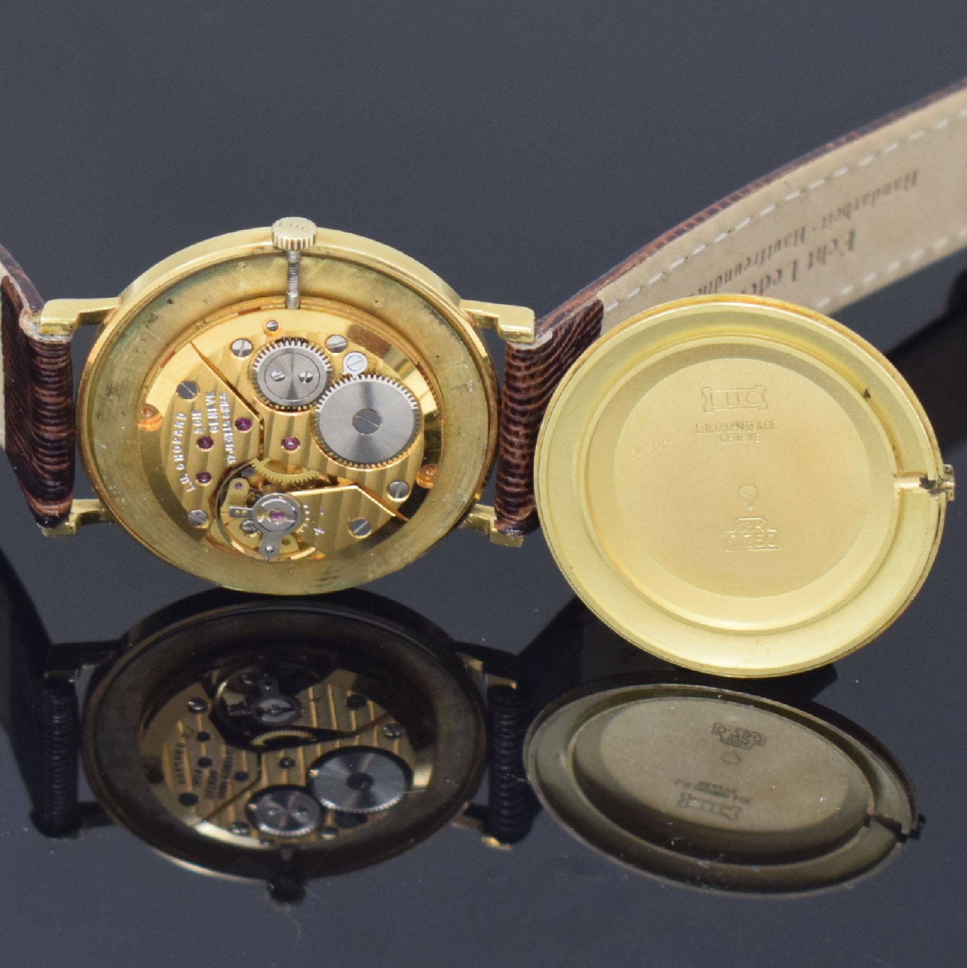 CHOPARD Armbanduhr in GG 750/000 Referenz 1013, Schweiz - Bild 5 aus 5
