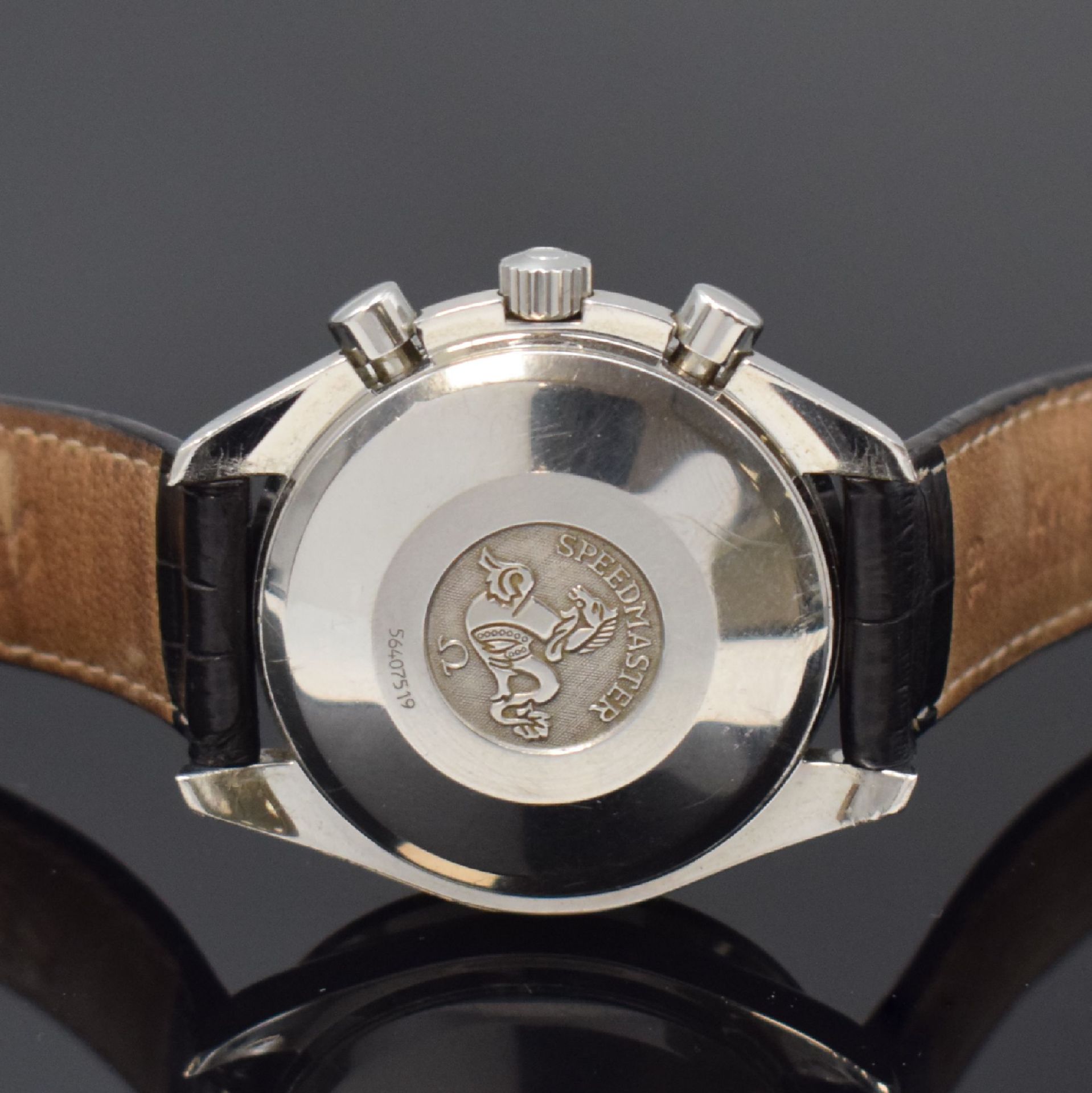 OMEGA Speedmaster Herrenarmbanduhr mit Chronograph - Bild 5 aus 8