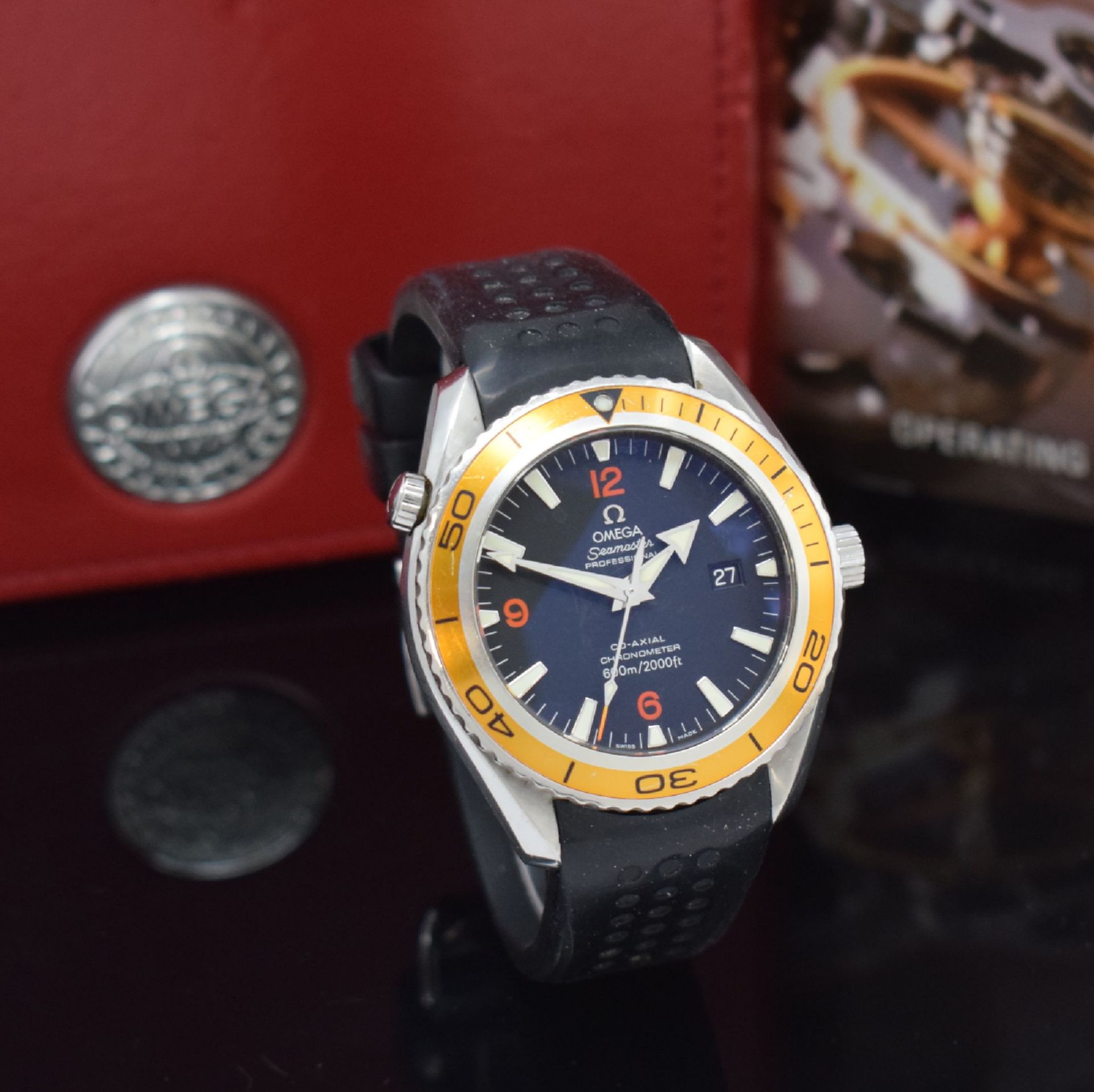 OMEGA Herrenarmbanduhr Seamaster Professional Planet Ocean - Bild 3 aus 5