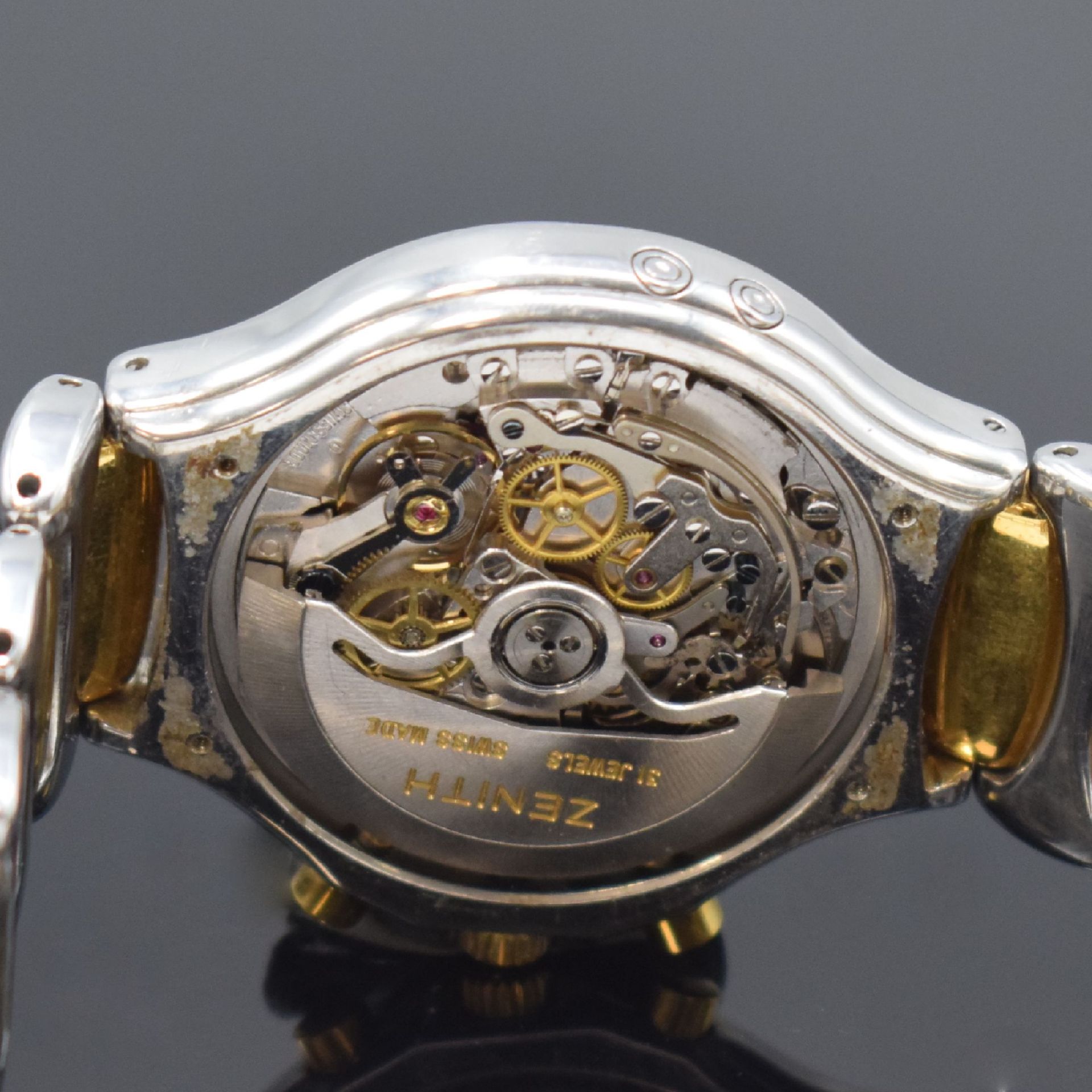 ZENITH Academy Herrenarmbanduhr mit Schaltradchronograph - Image 7 of 8