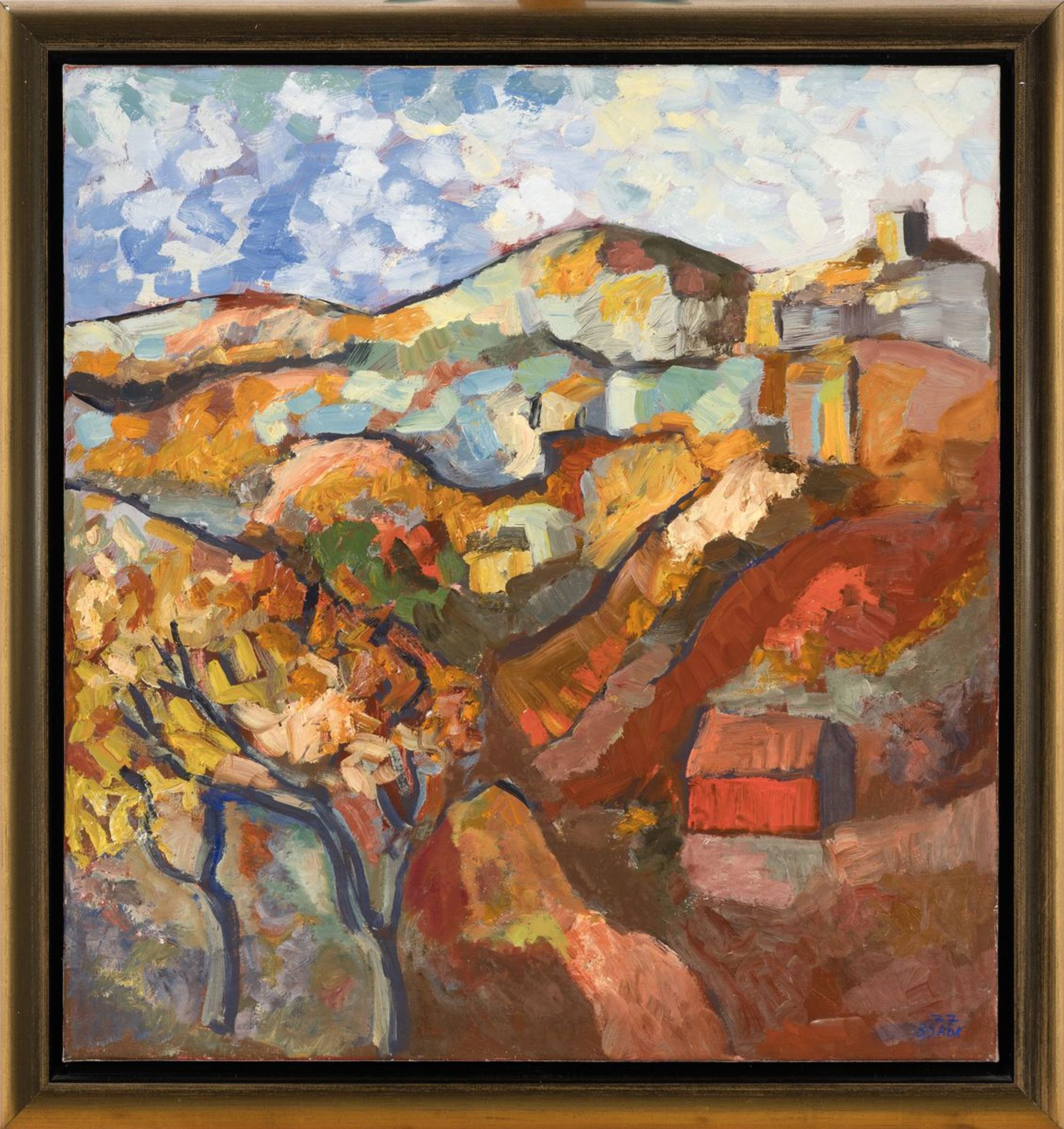 Batiste San Roc, 1937-2016, Spanien, Landschaft mit Blick