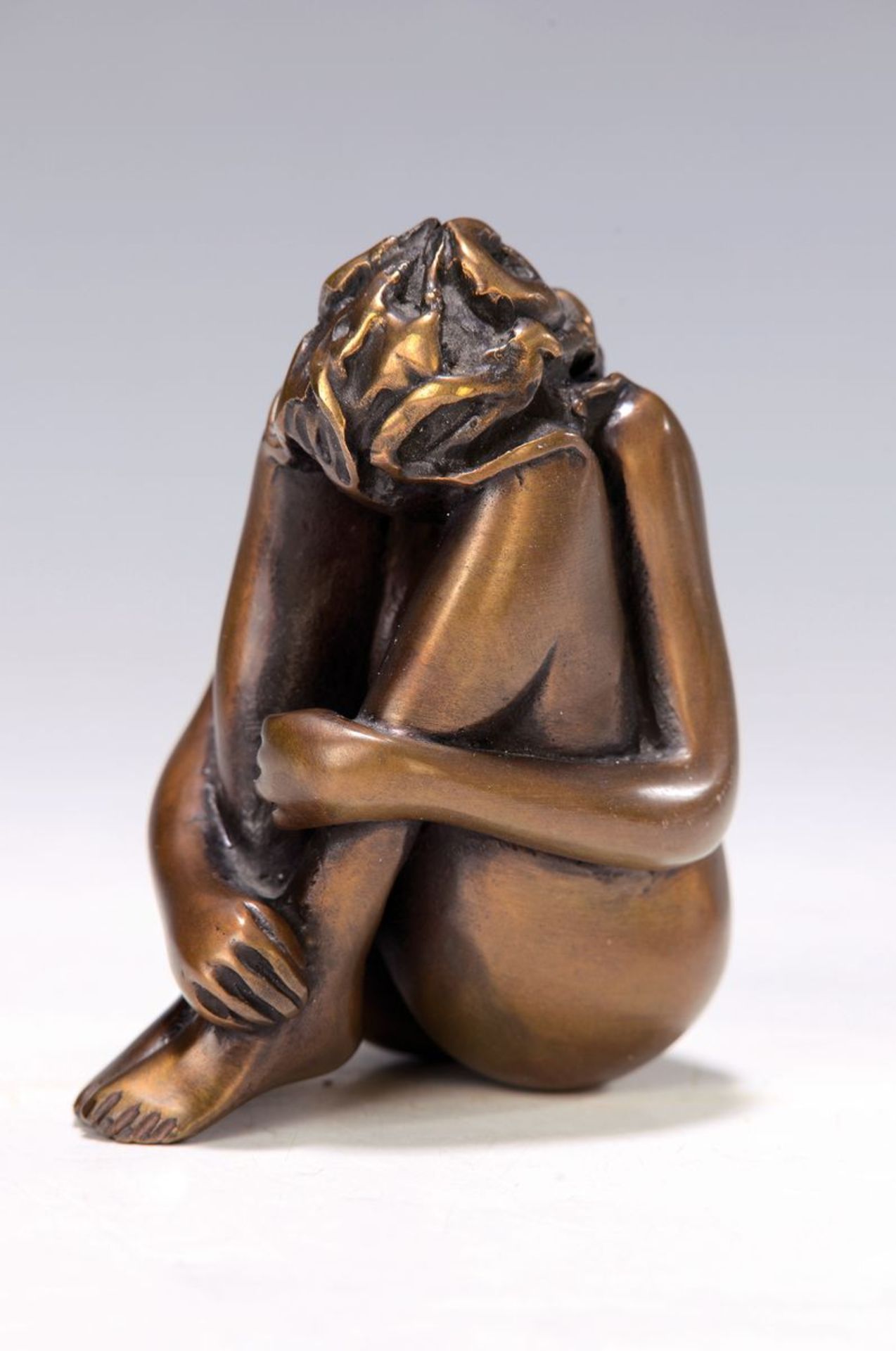 Bruno Bruni, Bronzeskulptur, 'Mignon', num. 4181/5000,