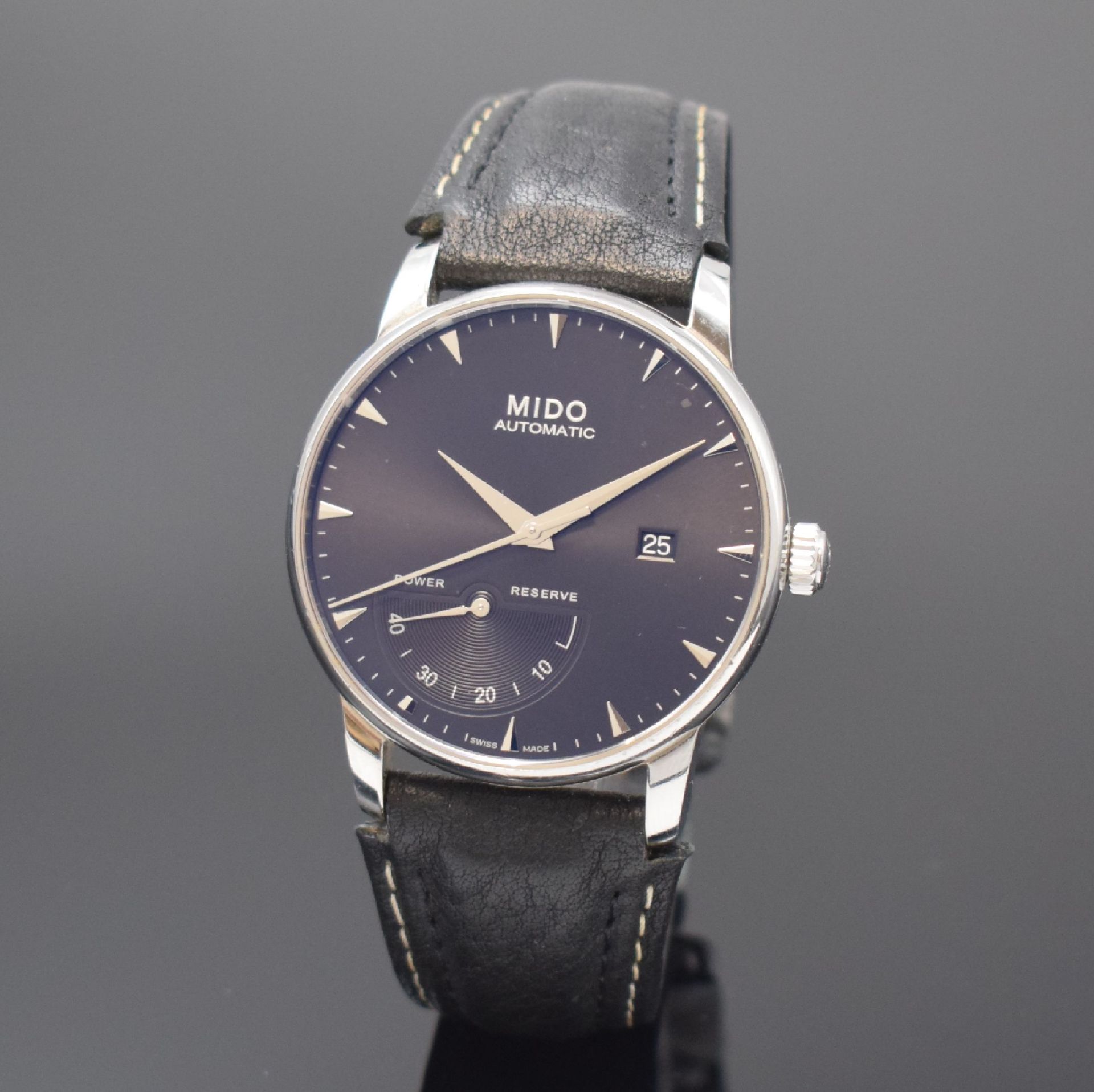 MIDO Baroncelli II Herrenarmbanduhr in Stahl Referenz