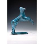 Emma de Sigaldi, 1910-2010, 'Cheval bleu', Bronze, von