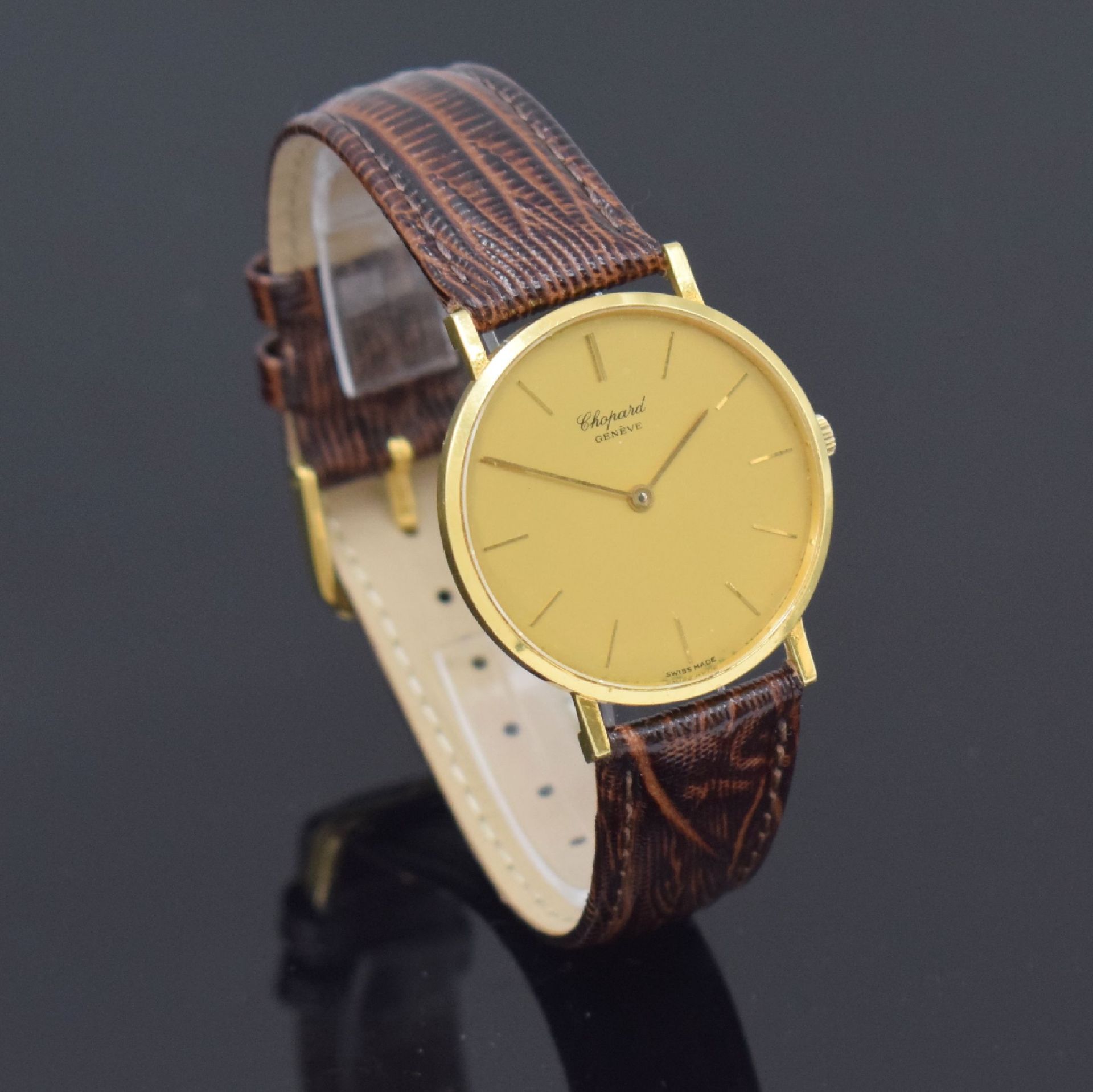 CHOPARD Armbanduhr in GG 750/000 Referenz 1013, Schweiz - Bild 3 aus 5