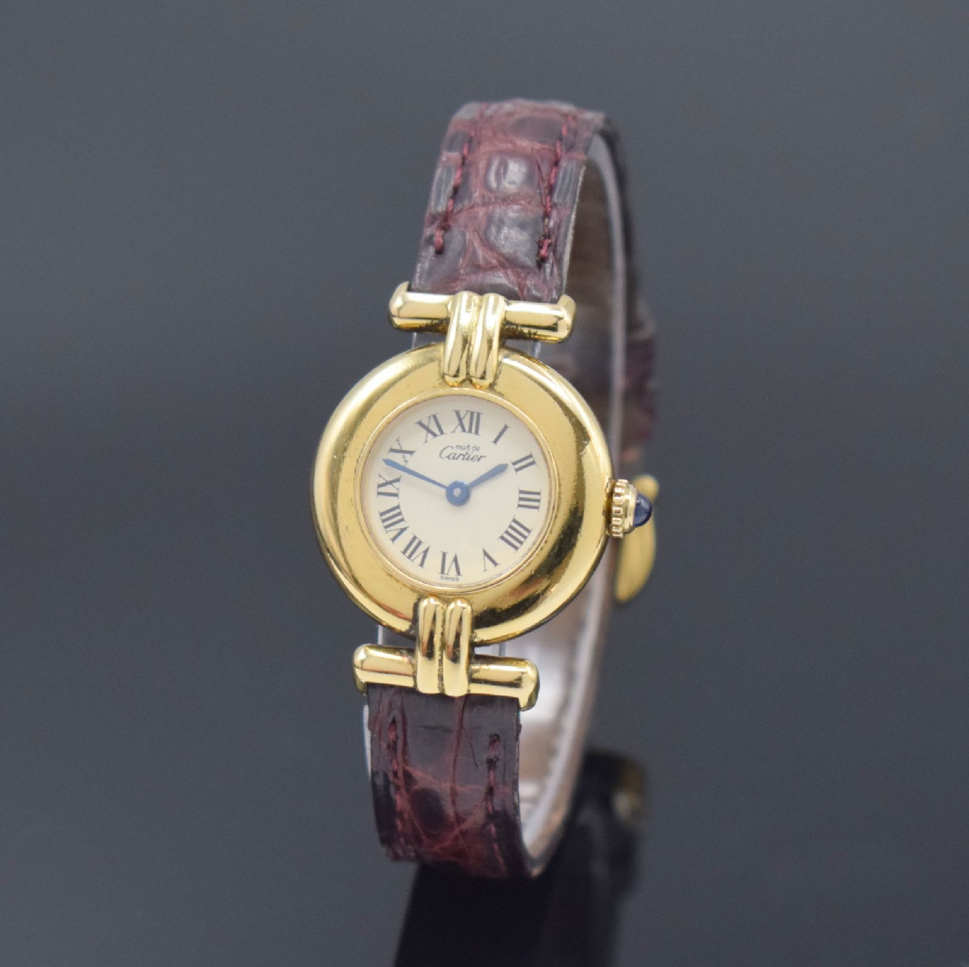 CARTIER Damenarmbanduhr Vermeil Referenz 590002, Schweiz