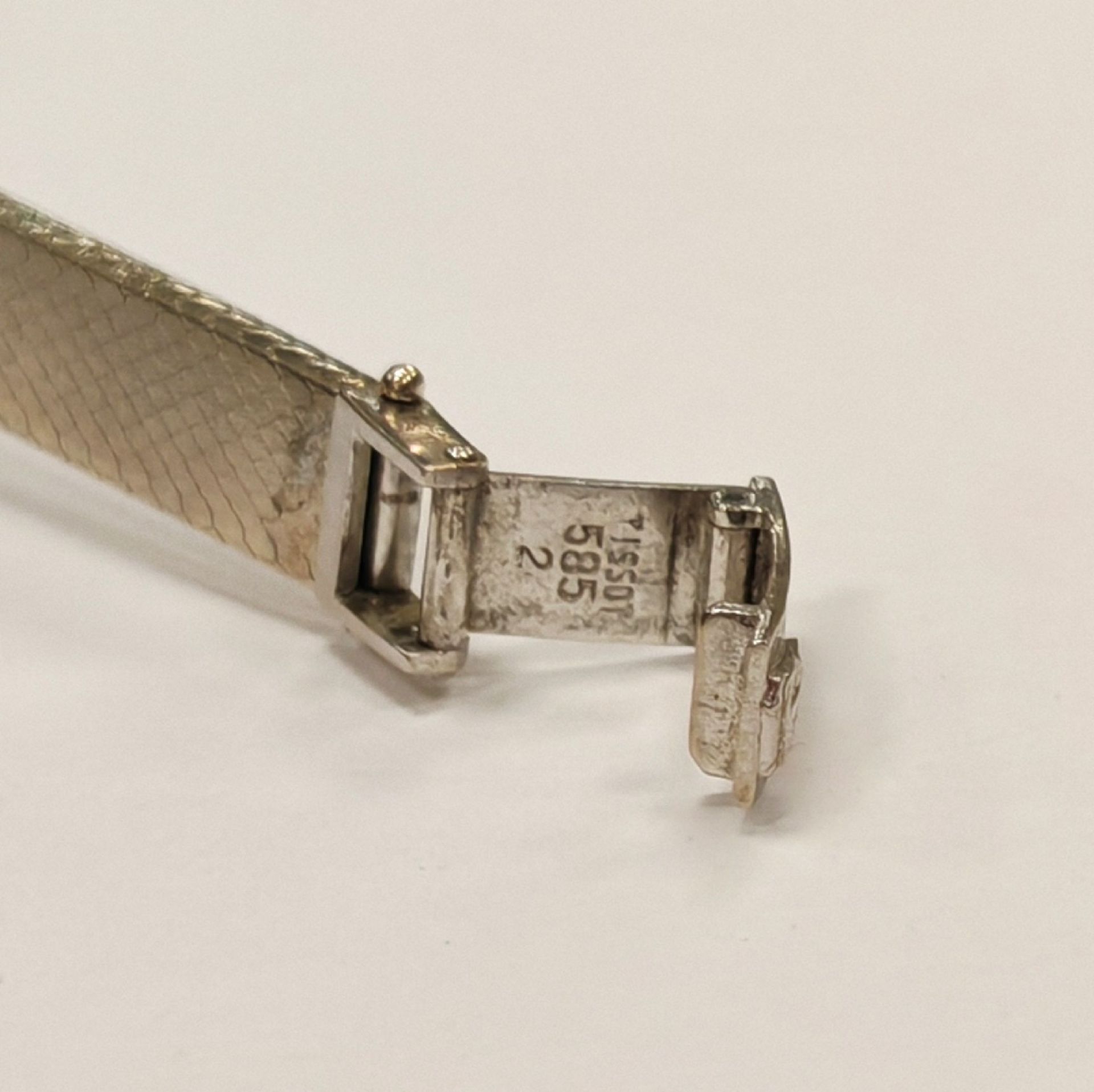 TISSOT Damenarmbanduhr in WG 585/000, Handaufzug, Schweiz - Bild 5 aus 7
