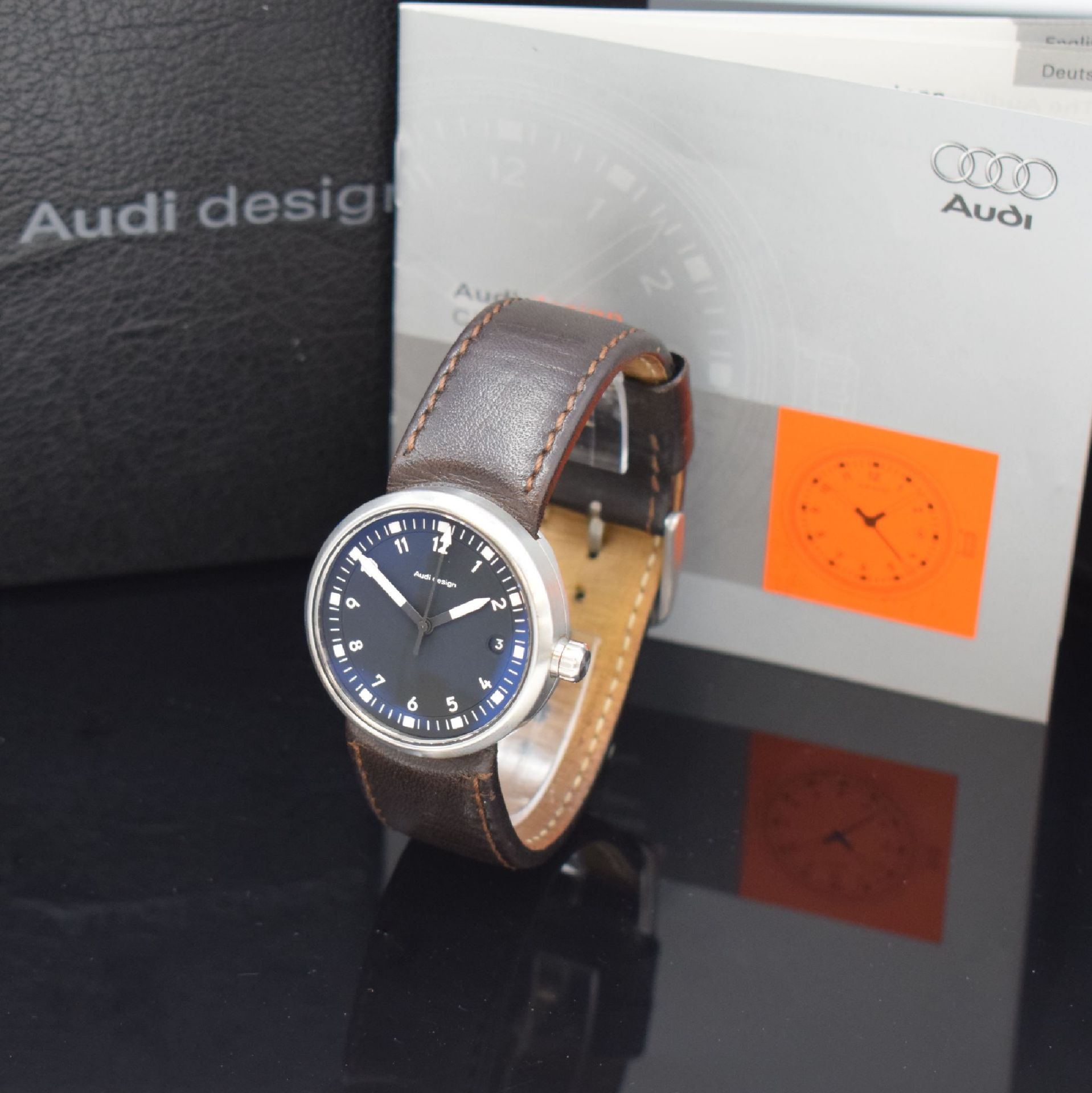 SINN / AUDI design Herrenarmbanduhr in Stahl, Automatik,