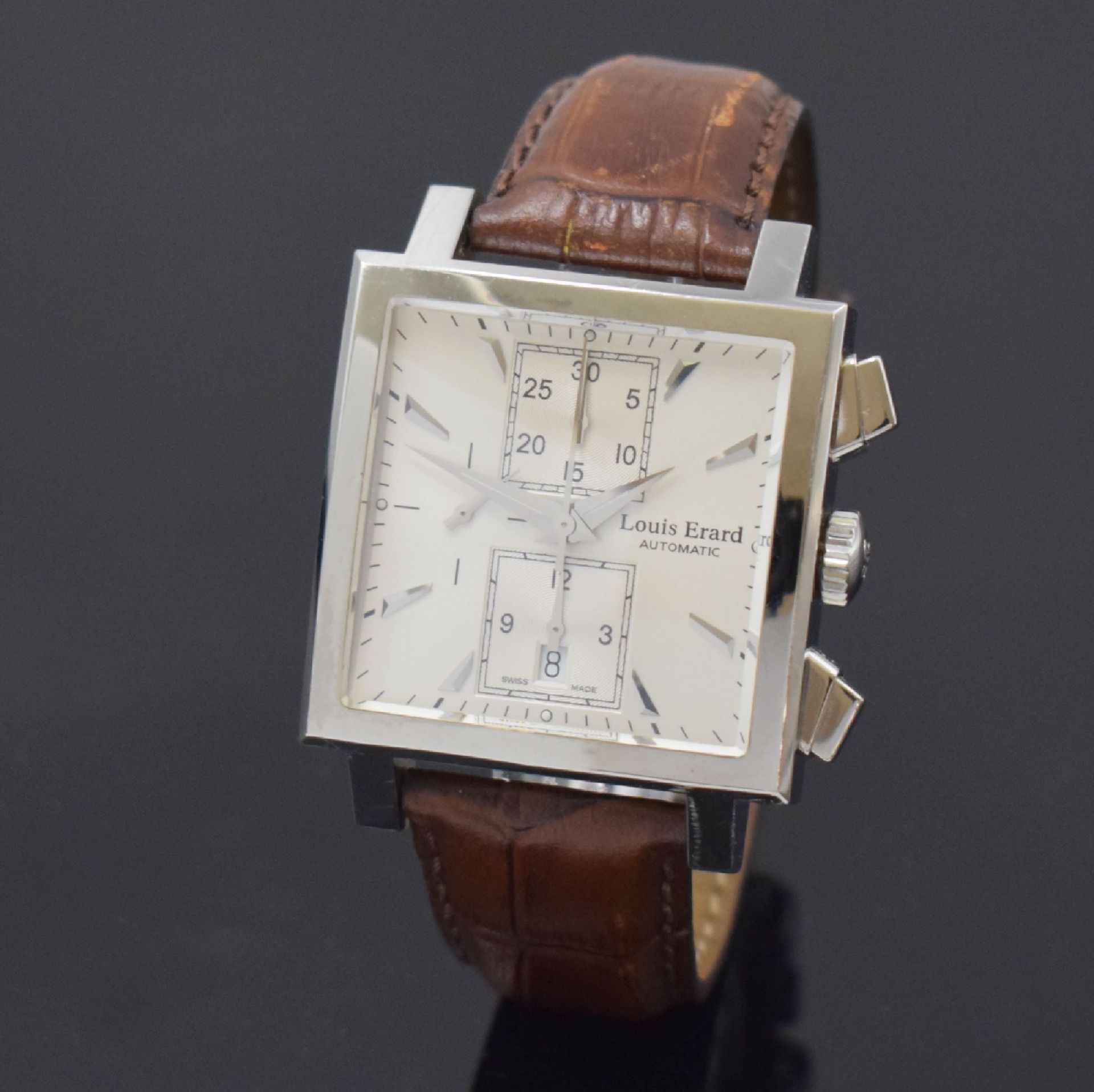 LOUIS ERARD Armbandchronograph La Karree, Automatik,