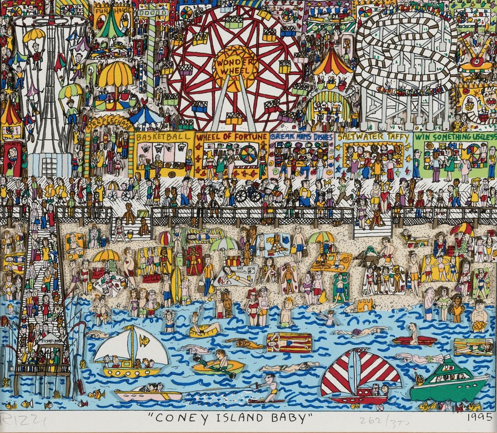 James Rizzi, 1950 - 2011 New York, 'Coney Island Baby', - Bild 2 aus 4