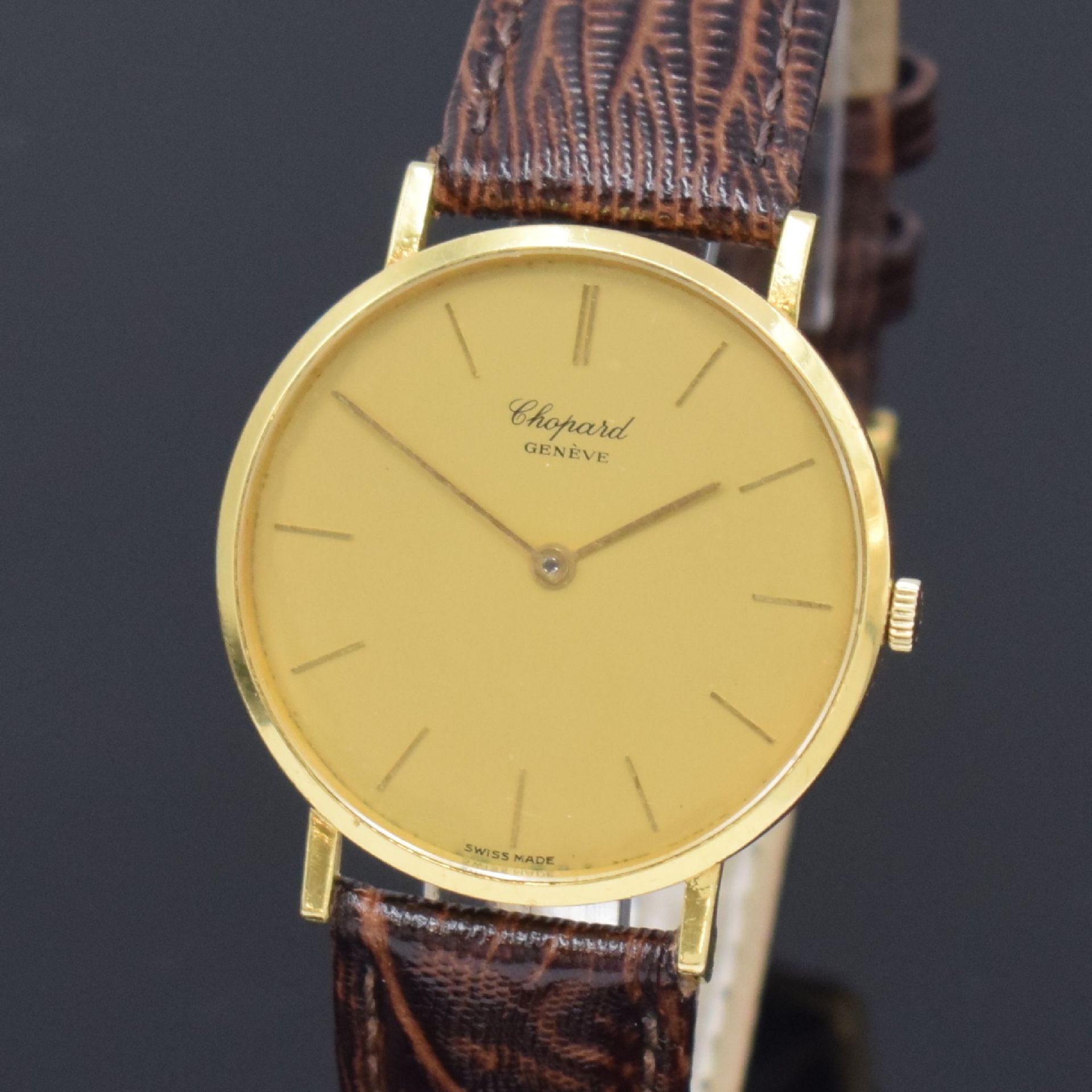 CHOPARD Armbanduhr in GG 750/000 Referenz 1013, Schweiz - Bild 2 aus 5