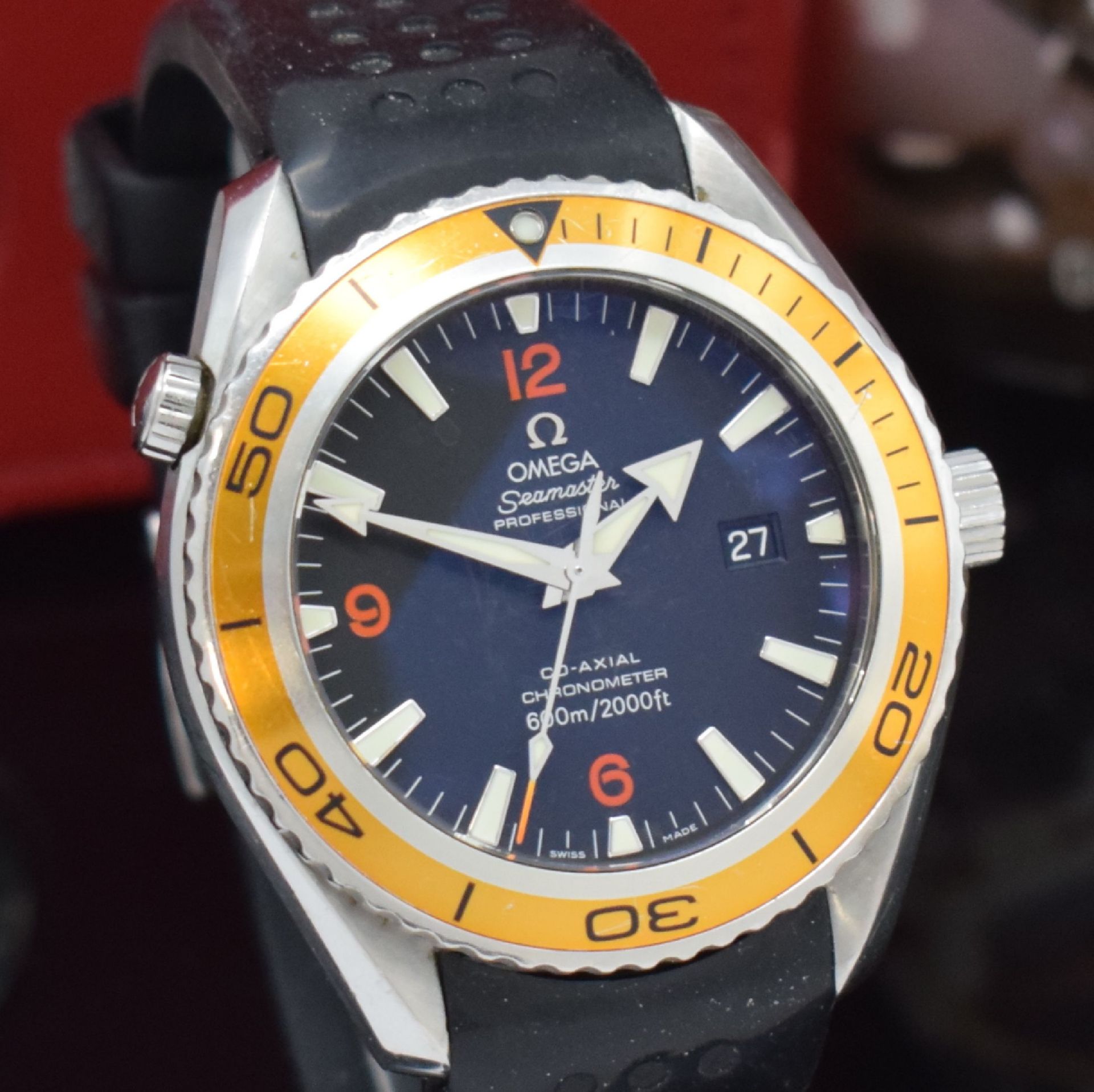 OMEGA Herrenarmbanduhr Seamaster Professional Planet Ocean - Bild 4 aus 5