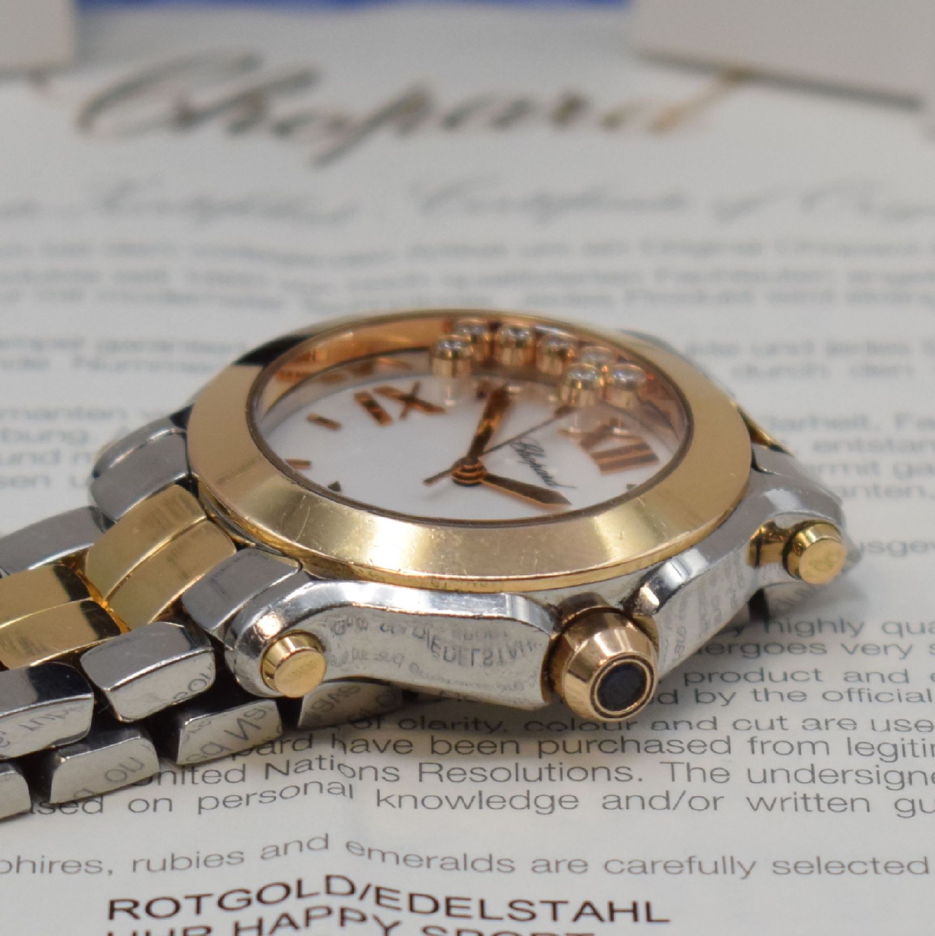 CHOPARD Damenarmbanduhr Serie Happy Sport Referenz - Image 4 of 5