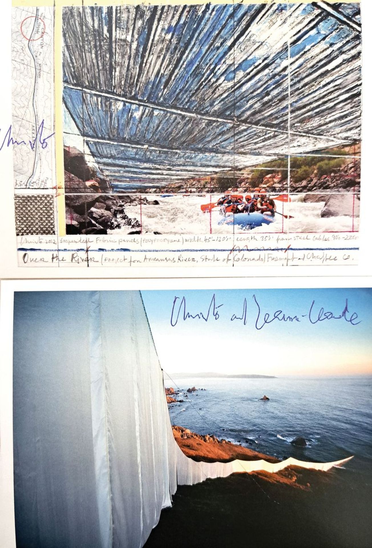 Christo, Konvolut aus 3 Offsets aus verschiedenen - Bild 2 aus 4