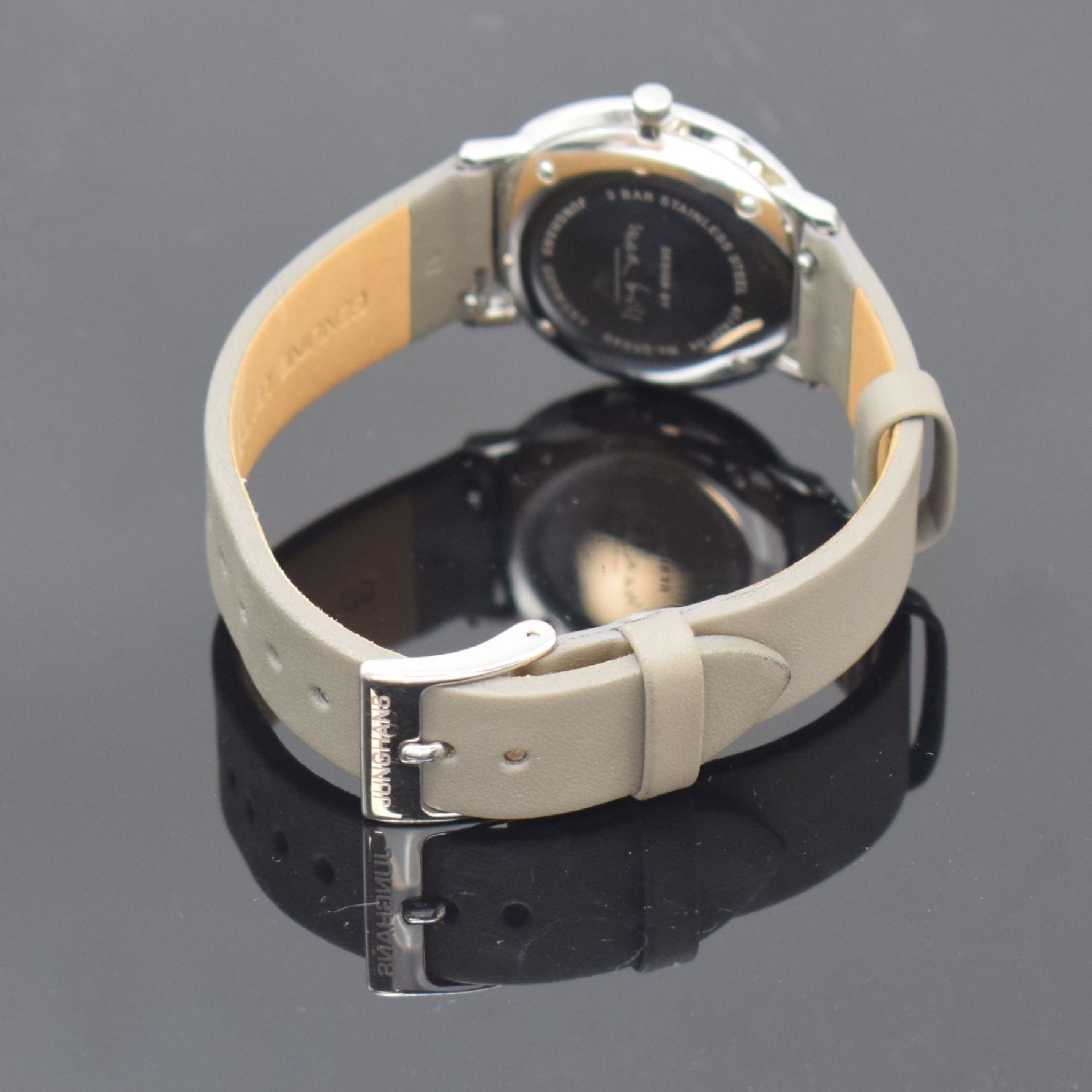 JUNGHANS Max Bill Design Armbanduhr in Stahl Referenz - Bild 6 aus 6